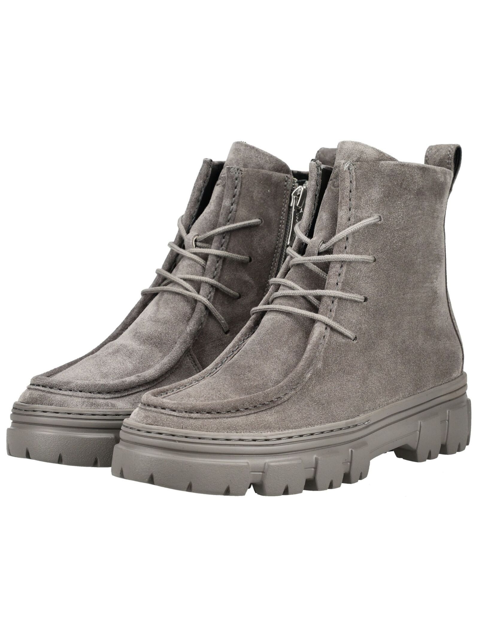 Paul Green Paul Green Stiefelette Veloursleder Schnürstiefelette – Bild 4 von 5