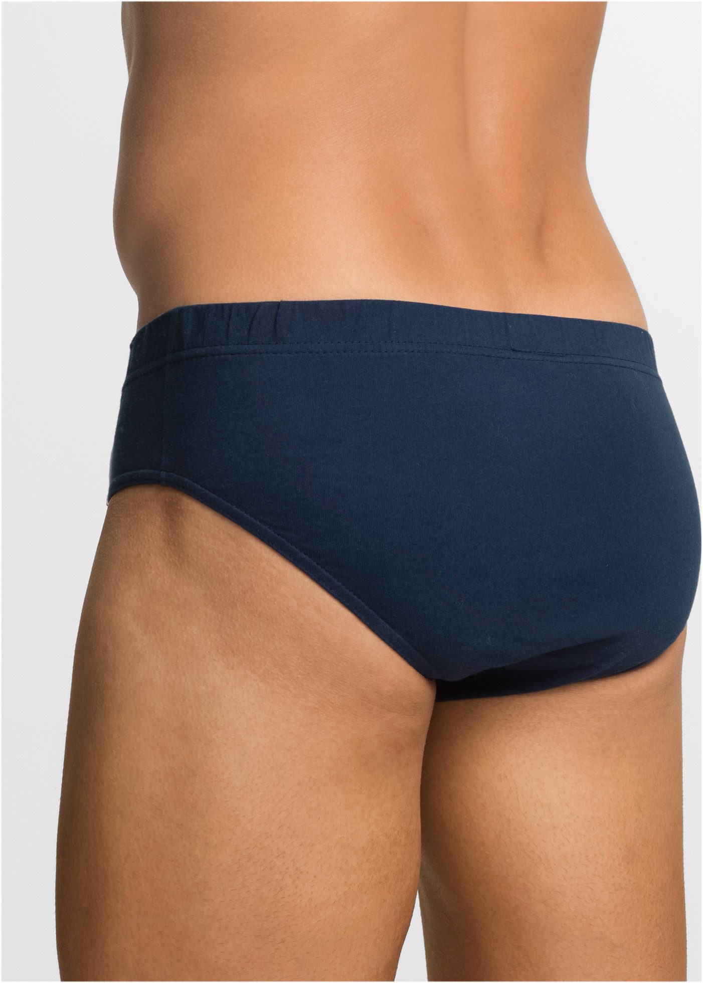 bonprix Maxislip (Packung, 5-St) klassisch geschnittene Passform, sportive Optik, aus Baumwolle