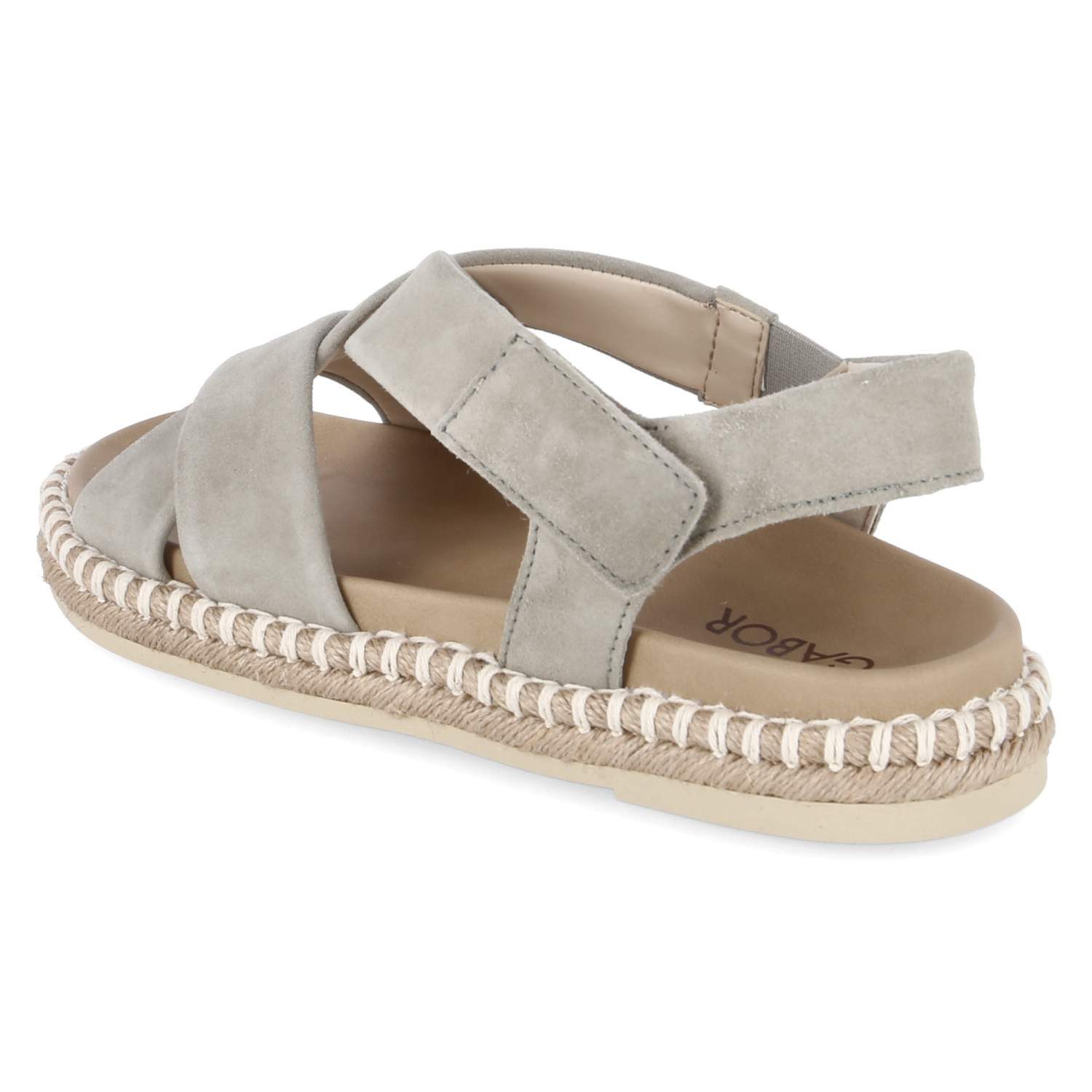 Gabor Gabor 83.781.11 Damen Rauleder green Sandalette