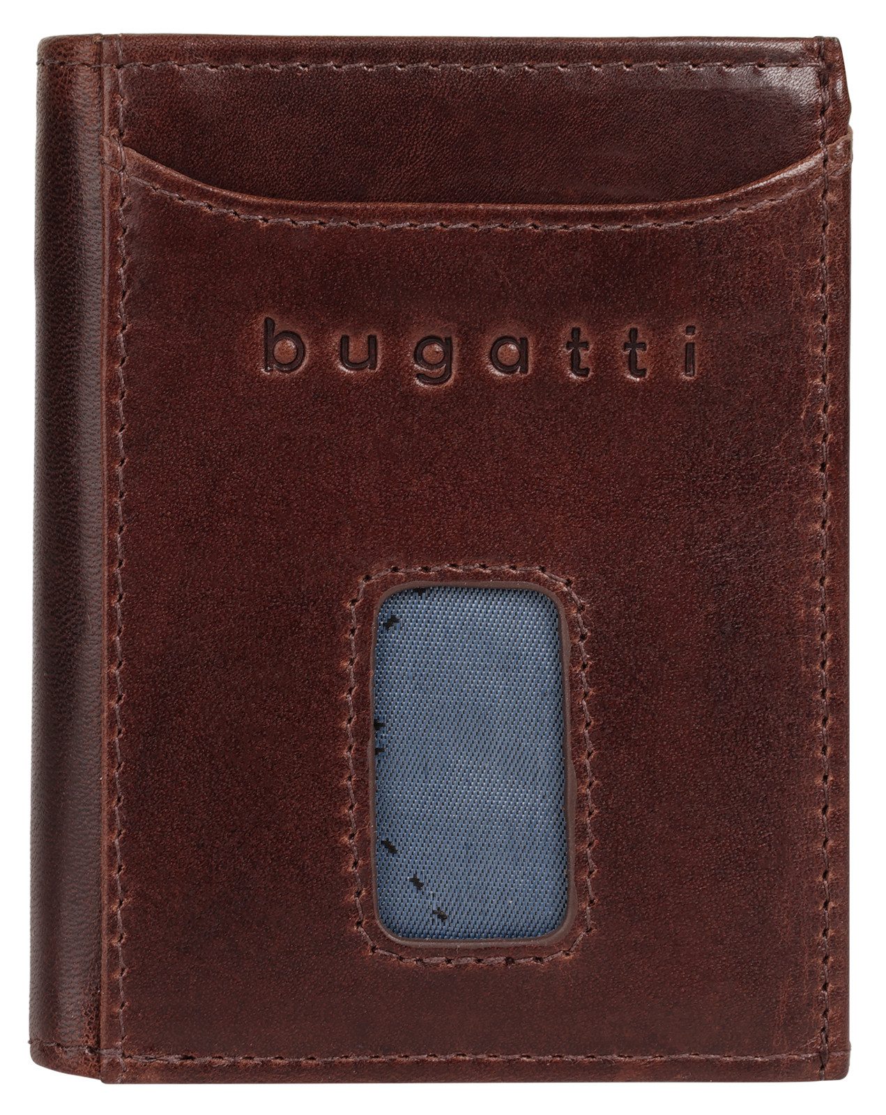 bugatti Geldbörse SECURE SLIM, echt Leder