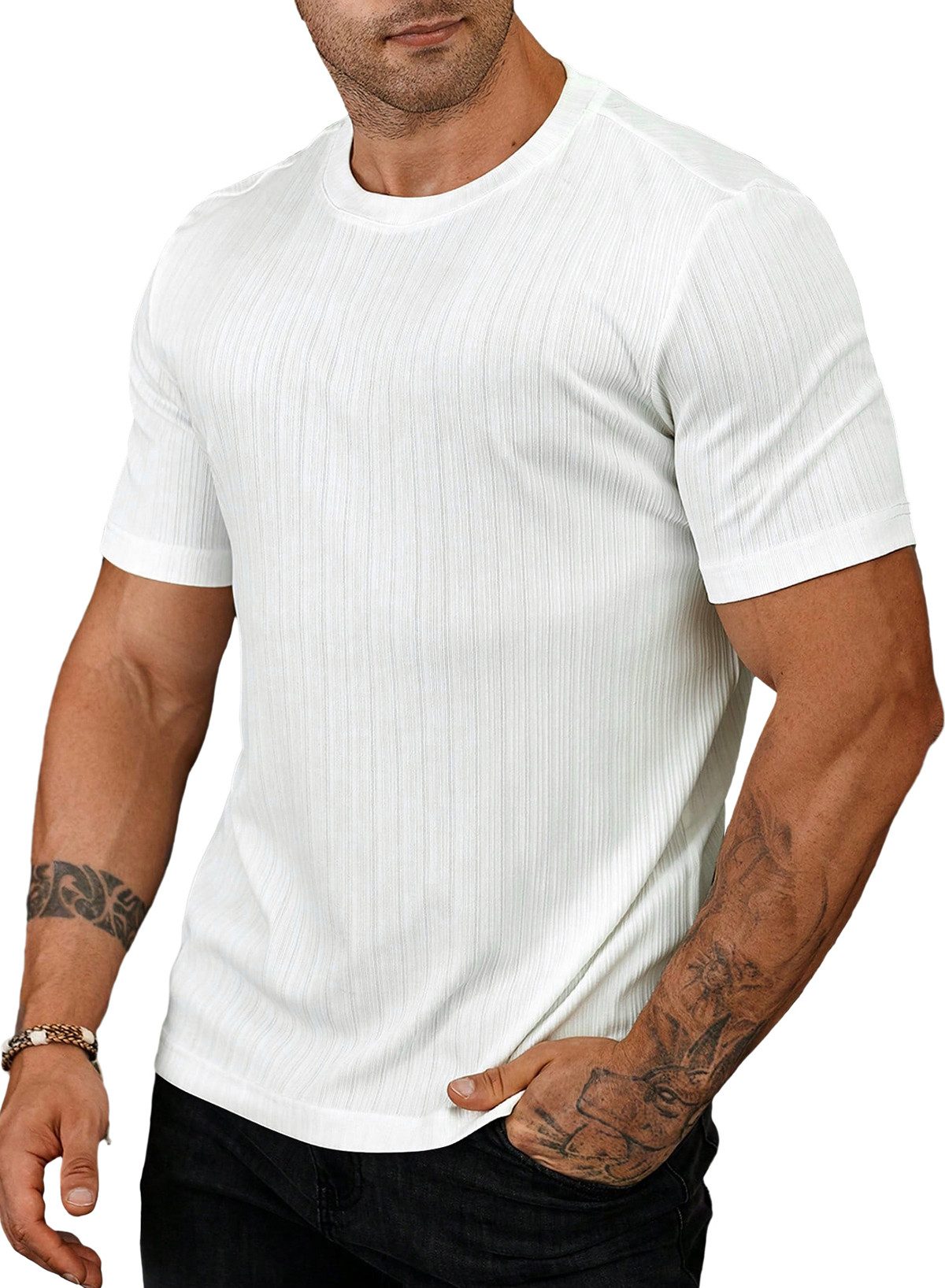 JMIERR Muscleshirt T-Shirts für Herren Hemd günstig online kaufen