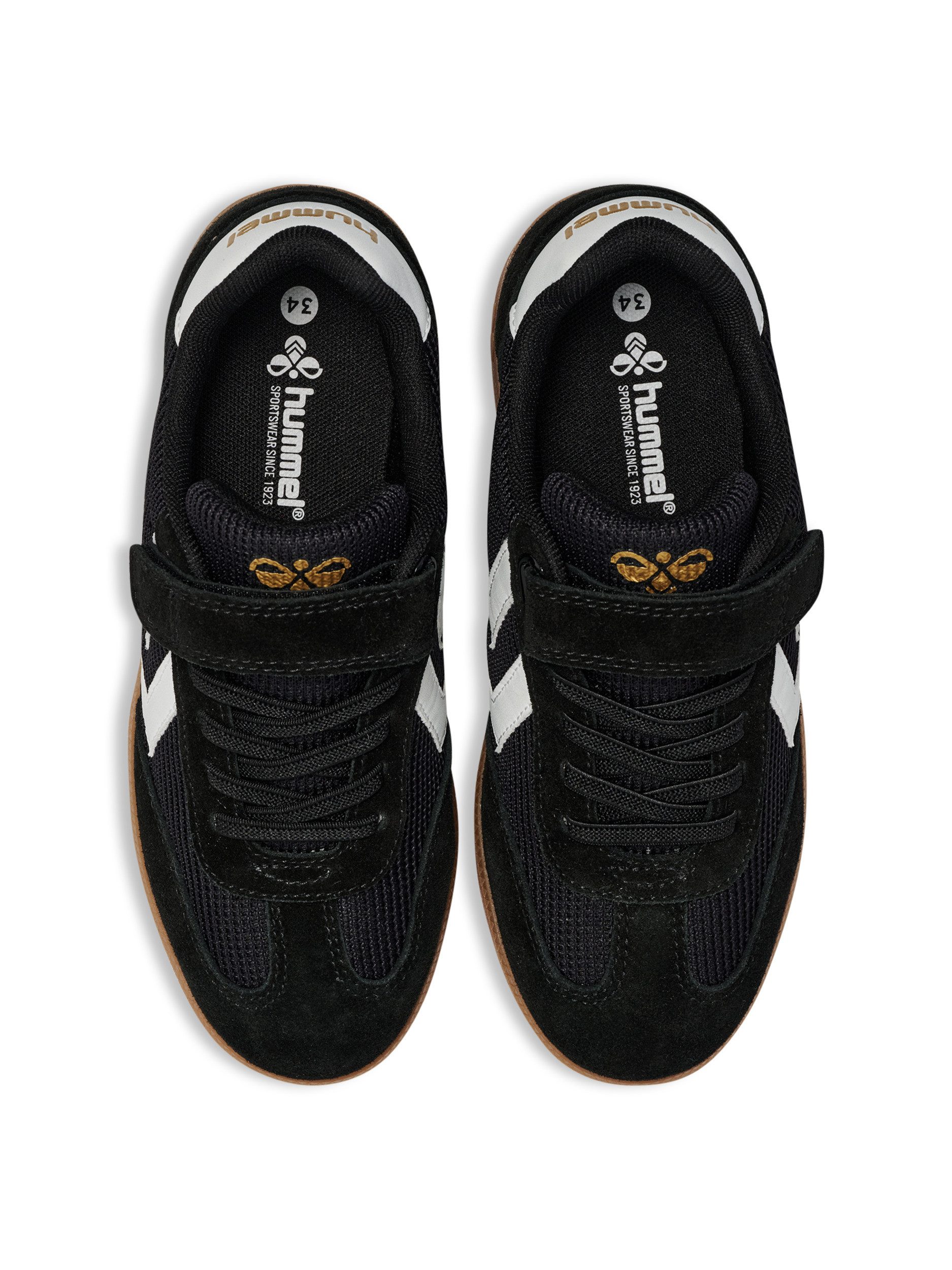 hummel VM78 CPH JR Sneaker für Children, mit elastischen Schnürsenkeln, niedrige Schuhhöhe