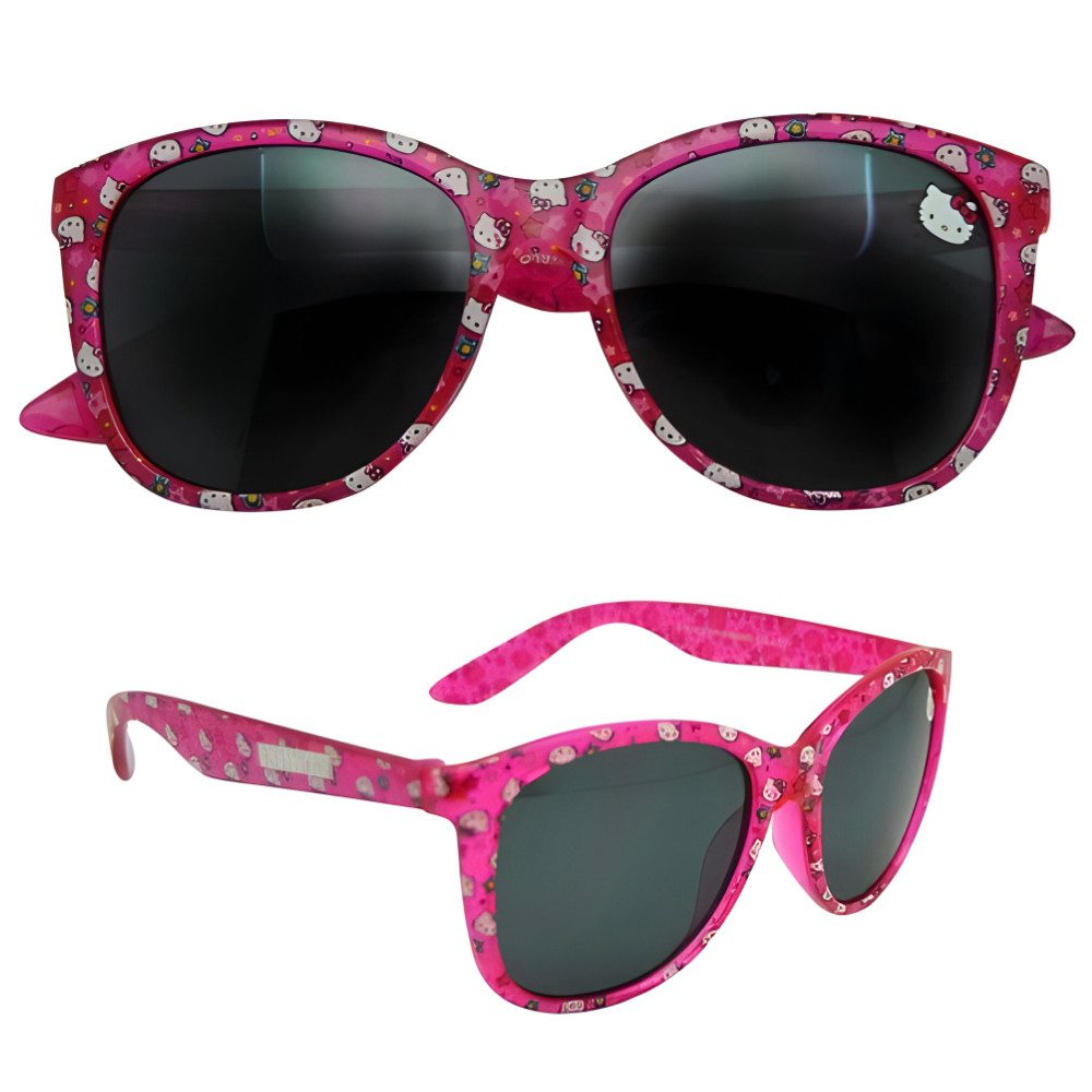 Hello Kitty Sonnenbrille Hello Kitty Kinder Mädchen Sonnenbrille Brille UV400 (1-St)