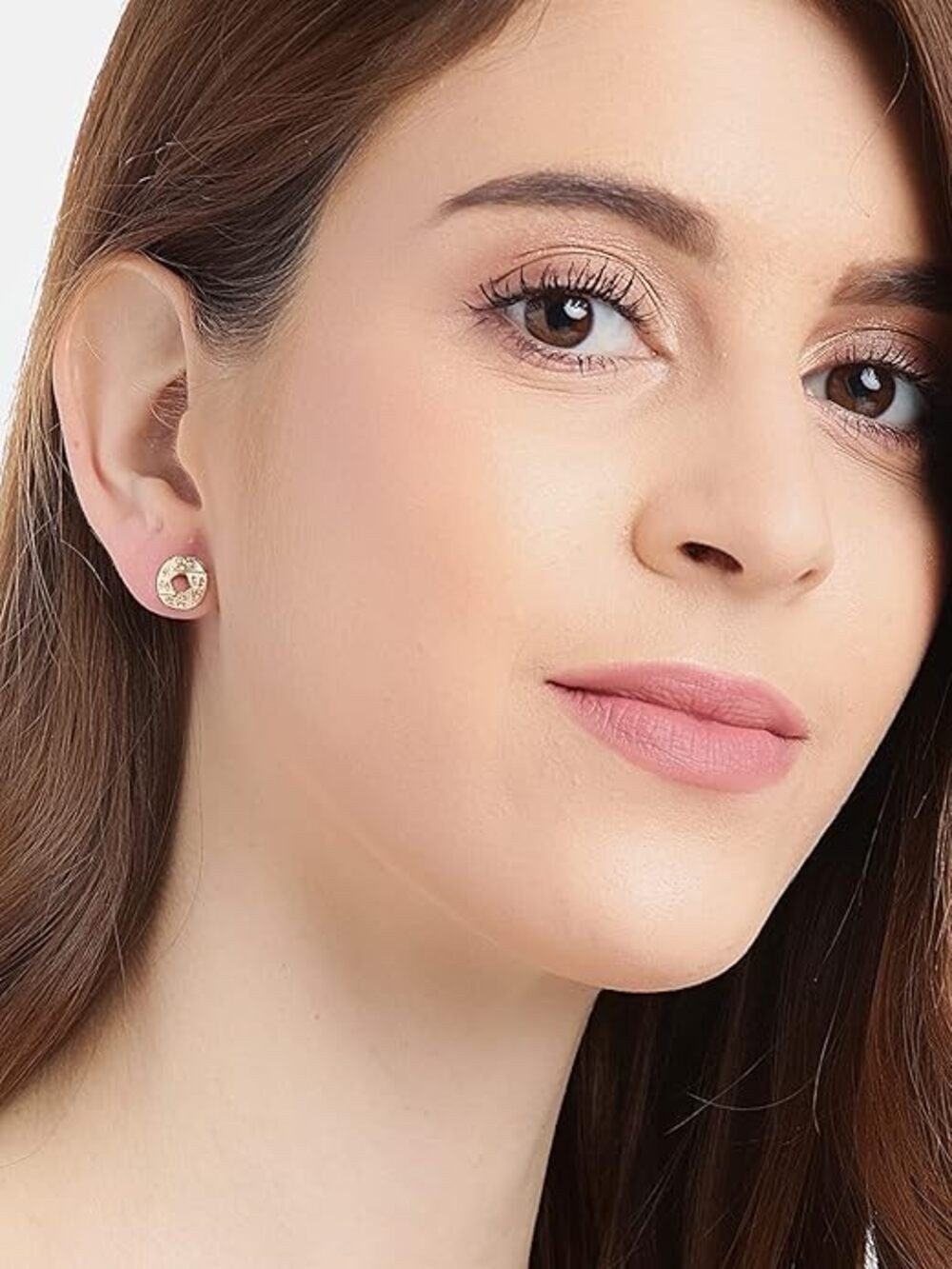 YouBella Ohrhänger-Set Satz von 24 vergoldeten Ohrstecker Tops Ohrring (Satz von 24 vergoldeten Ohrstecker Tops, Für Frauen & Mädchen, Geschenk & Hochzeit), Mod – Bild 5 von 5