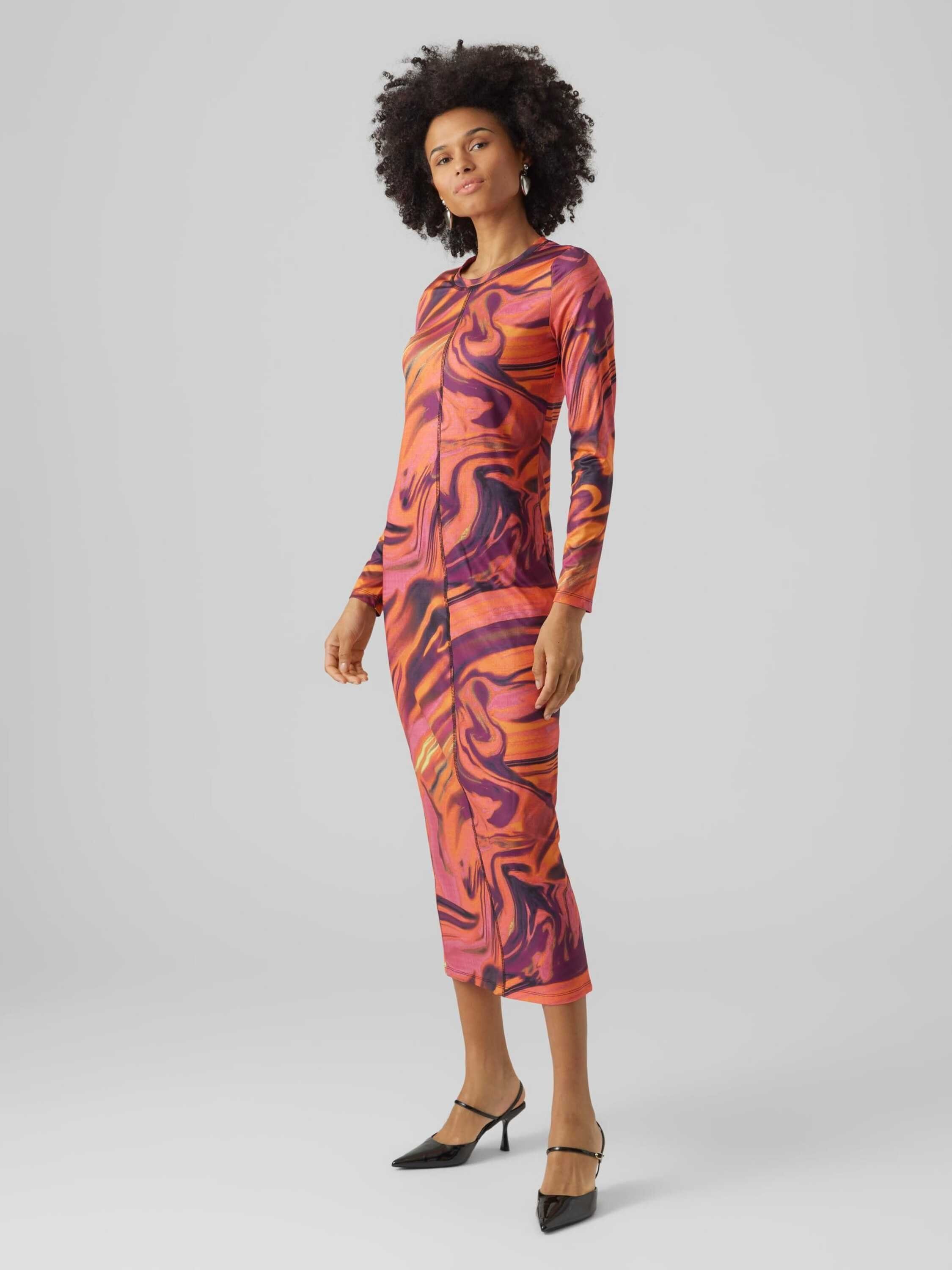 Vero Moda Sommerkleid Gitte (1-tlg) Plain/ohne Details