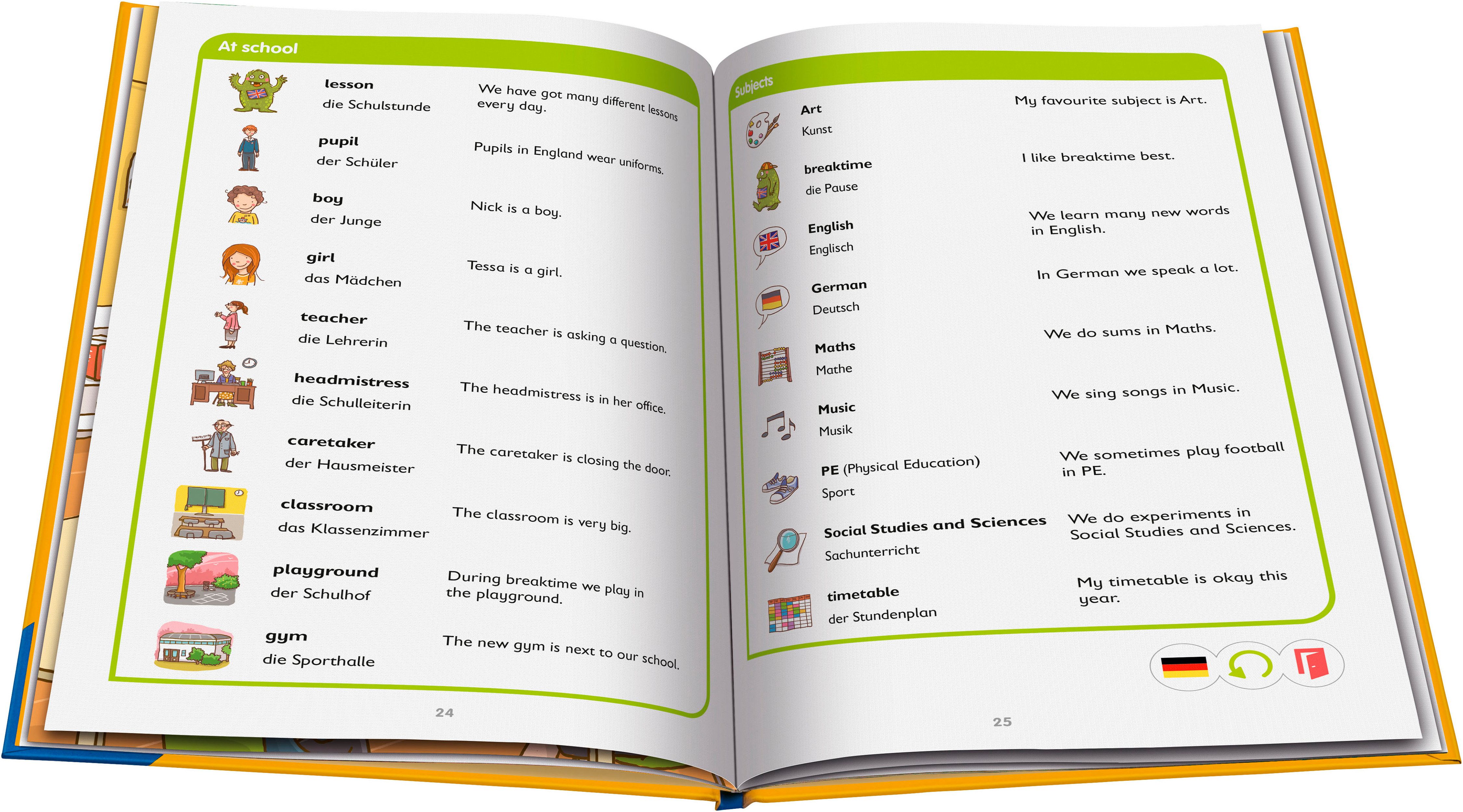 Ravensburger Kinderbuch tiptoi® Grundschulwörterbuch Englisch