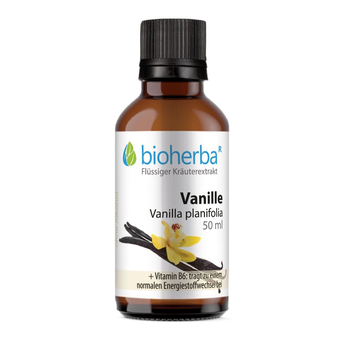 BIOHERBA R Vanille Vanilla planifolia Tropfen Tinktur 50 ml Nahrungsergänzungsmittel