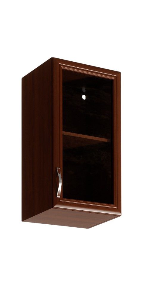 ROYAL24_MARKT Hängeschrank - Glanz und Ordnung in der Küche. (Glashängeschrank, 1-St., Premium - Sycylia Milano G40S) Edle Materialien - Stilvolles Design - Hohe Qualität