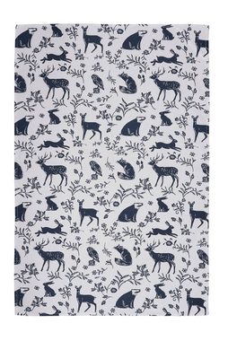 Ulster Weavers Geschirrtuch Forest Friends, (Set, 2-tlg., Set), 2er Pack, perfekte Ergänzung für Ihre Küche, 100% Baumwolle, 48x74 cm