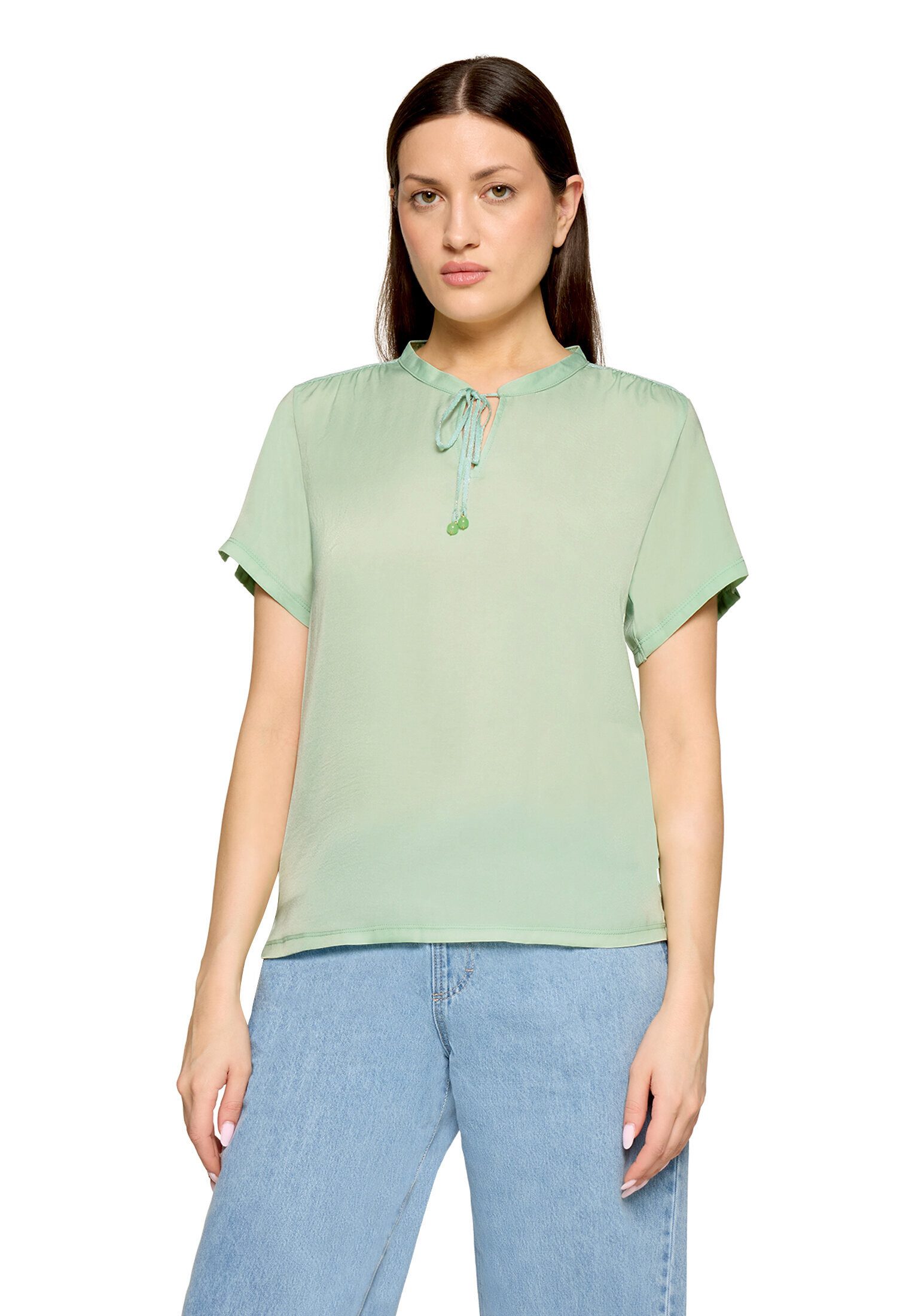 Cartoon Kurzarmshirt Damen kurzarm (1-tlg)