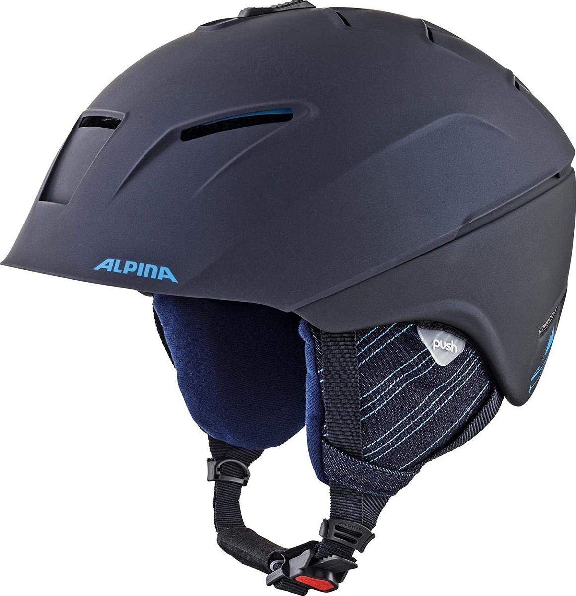 Alpina Sports Skihelm Alpina Cheos Skihelm Snowboardhelm nightblue denim matt A9058