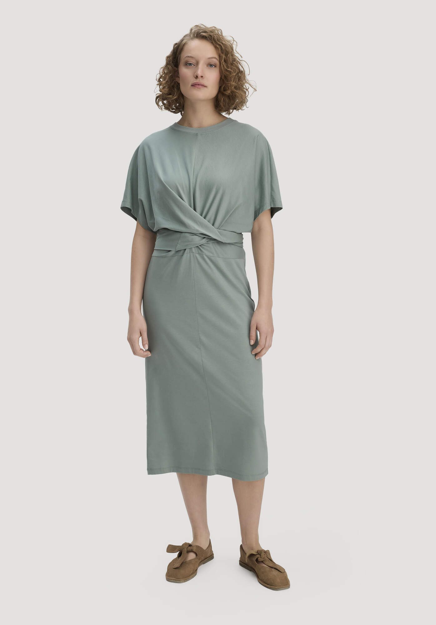 Hessnatur Jerseykleid Oversize aus reiner Bio-Baumwolle (1-tlg)