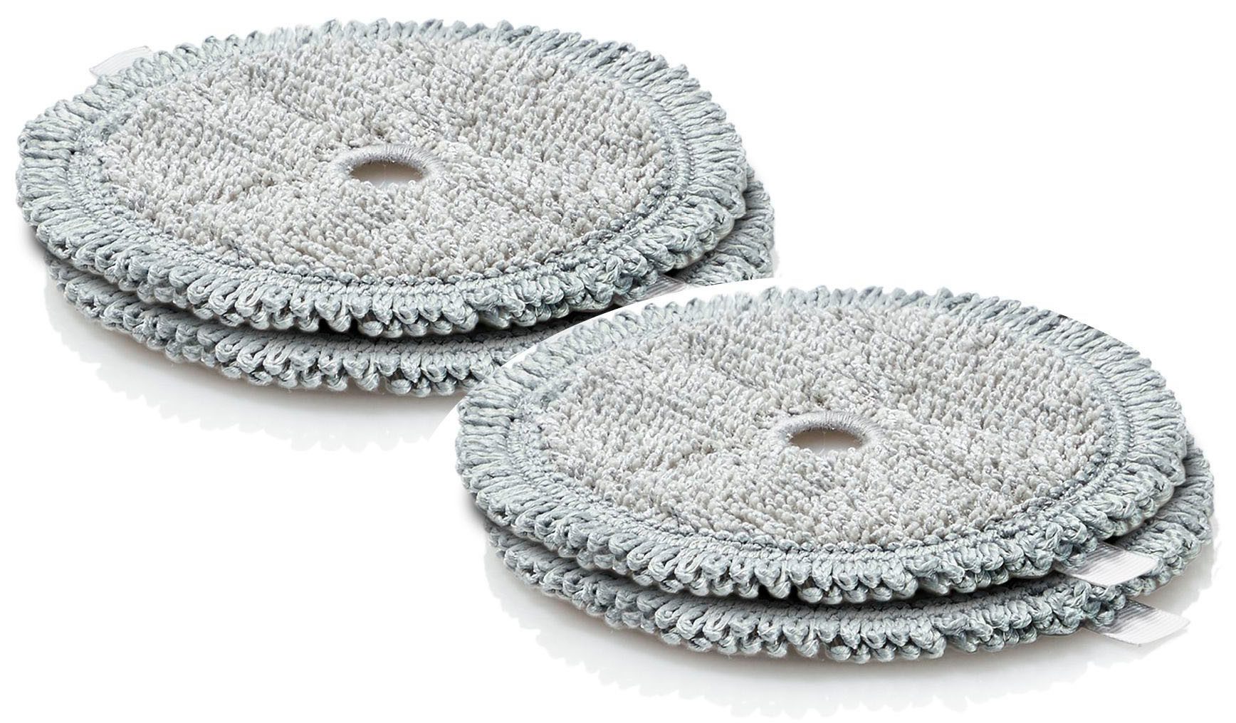 BOSCH BHZUPAD1 Mikrofaserpad (Durchmesser 14 cm, 4 Stück)