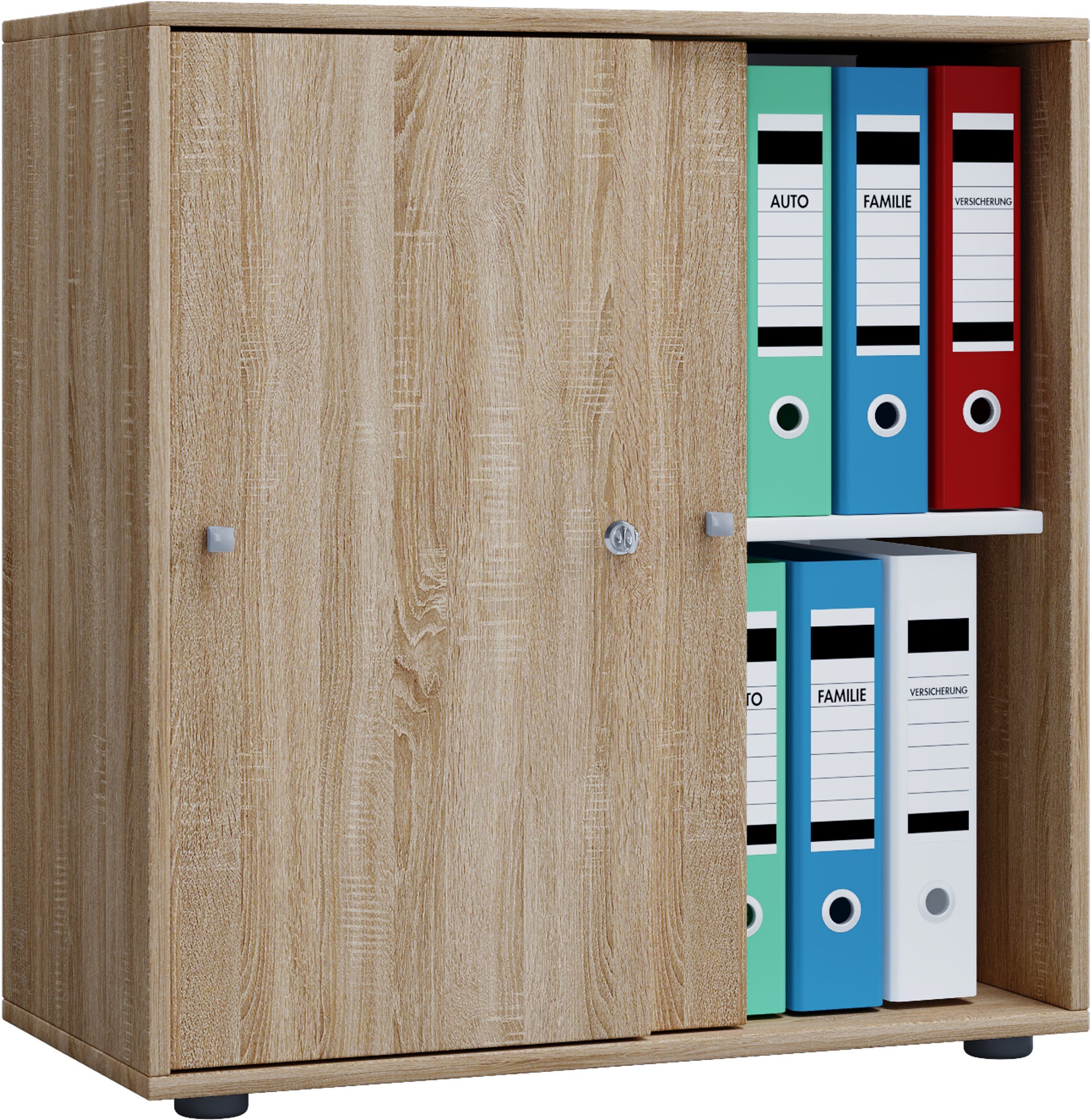 VCM Aktenschrank Büroschrank Aktenschrank Schiebetüren Lona günstig online kaufen
