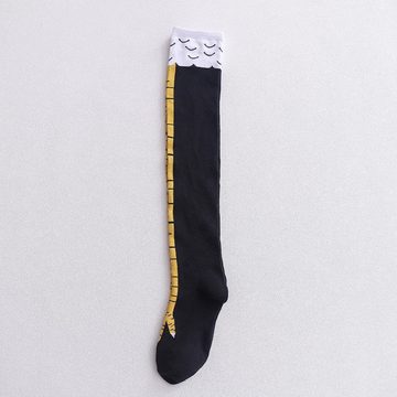 autolock Füßlinge Netflix Socken,Lange Socken,Damen Socken Waden Socken 1PC