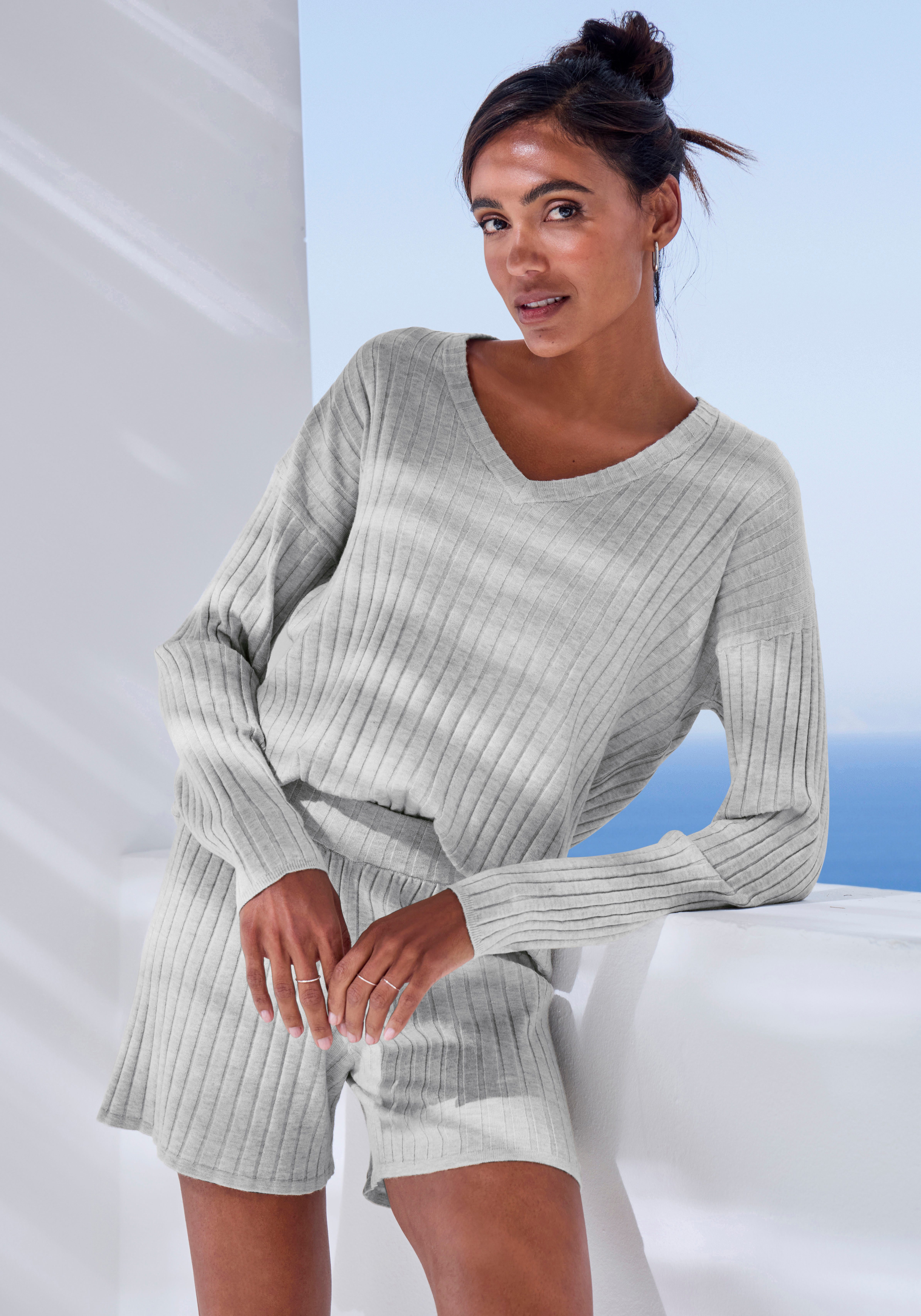 French Connection Shorts in lockerer Weite, Loungewear
