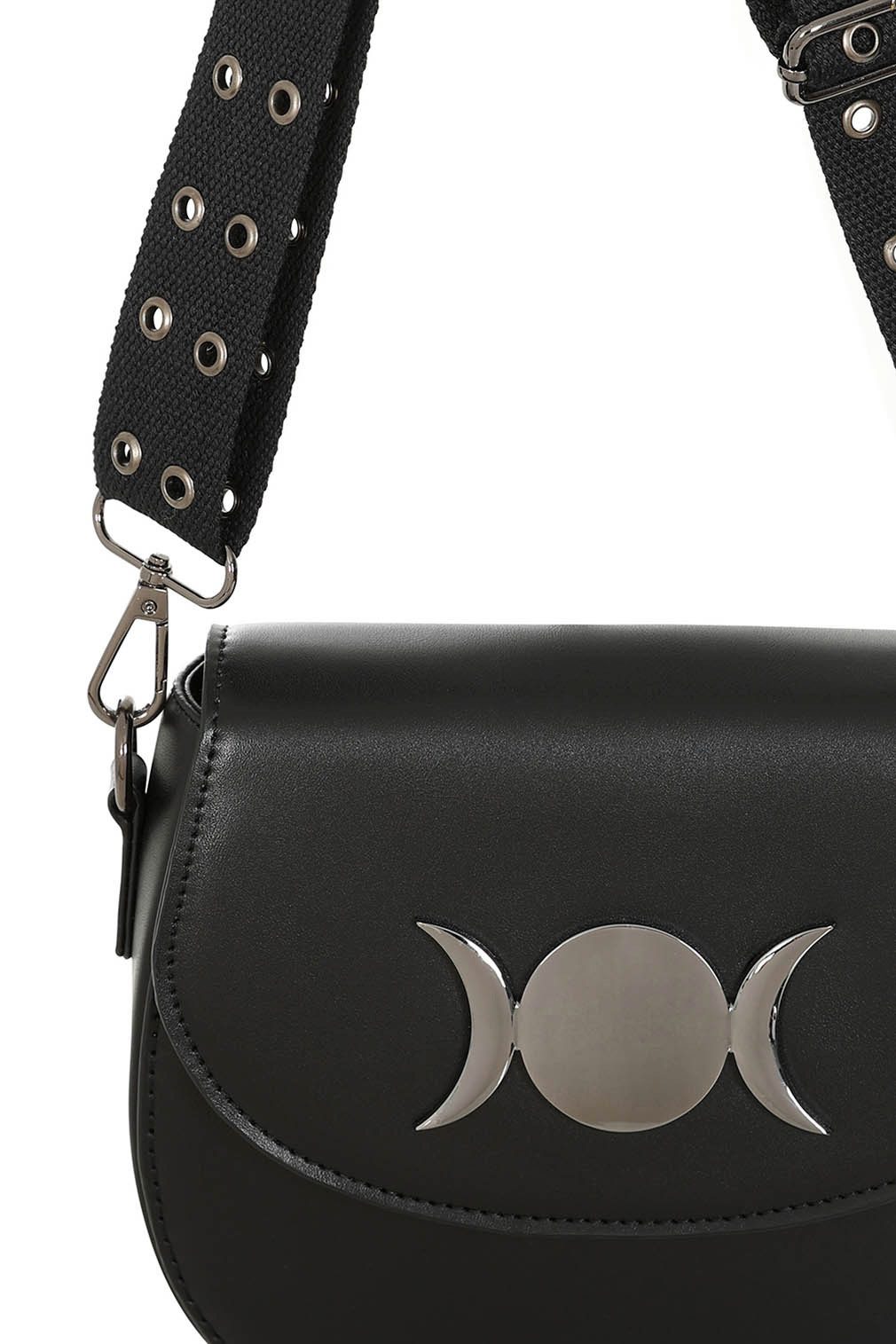Banned Schultertasche Eternal Dusk, Mond Mondphasen Handtasche