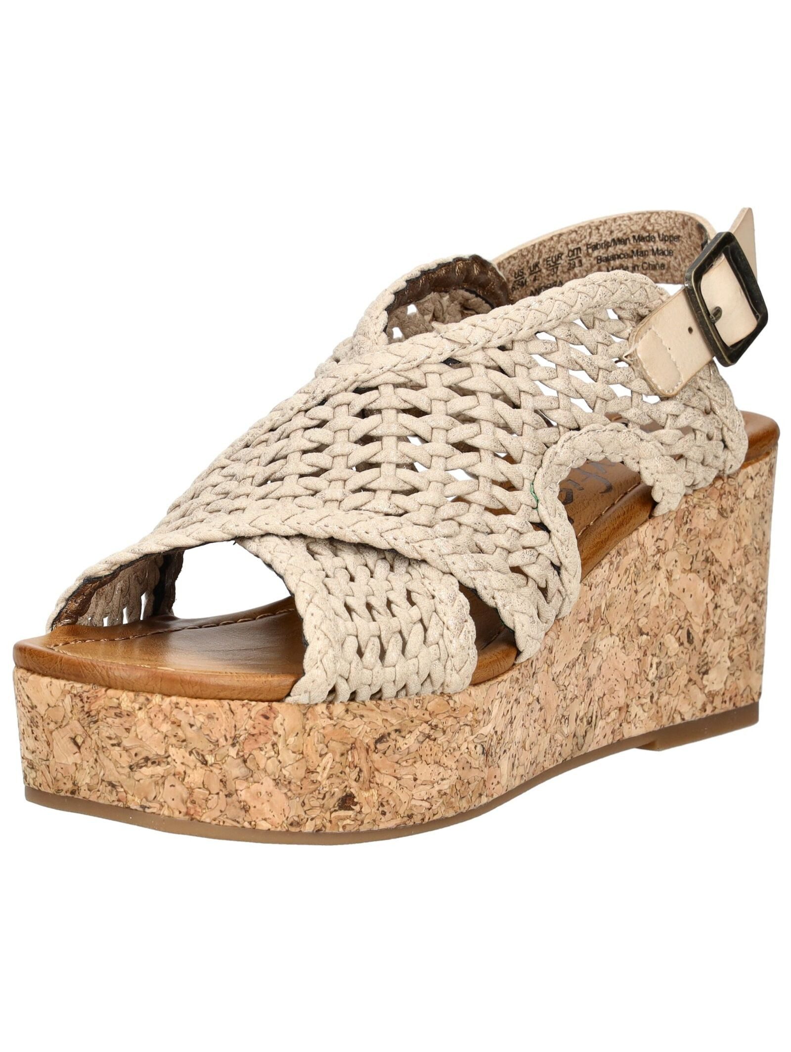 Blowfish Sandalen Lederimitat Keilsandalette günstig online kaufen