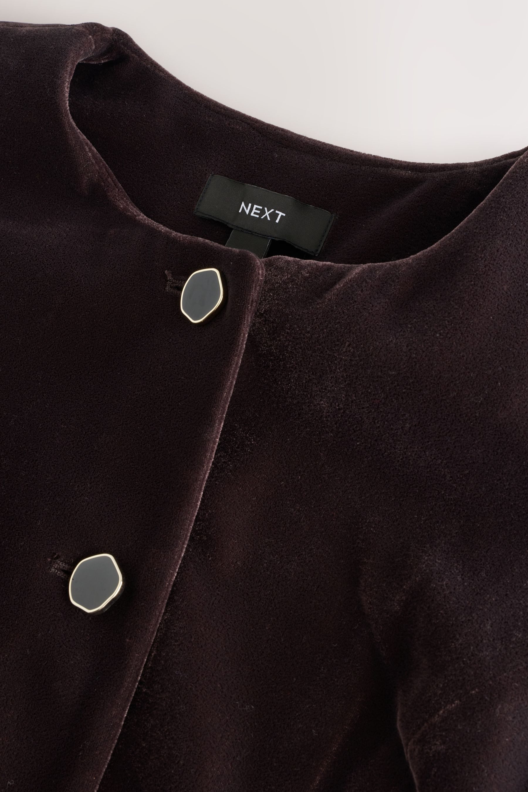 Next Anzugweste Samtweste mit Knopfleiste und günstig online kaufen