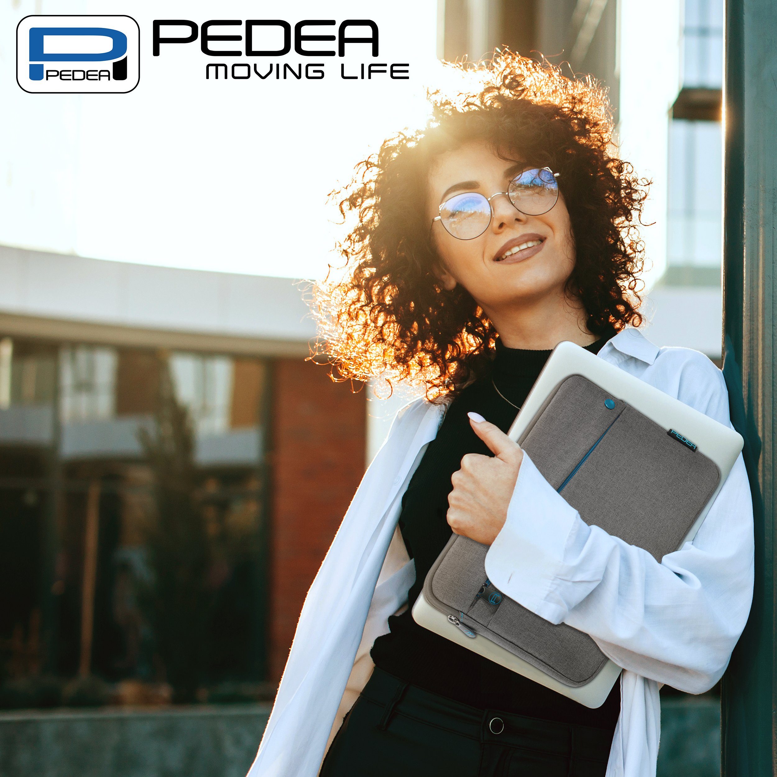 PEDEA Tablettasche FASHION Tablet Hülle mit Polsterung 12,9 / 13 Zoll, Gepolstert mit weichem Innenfutter