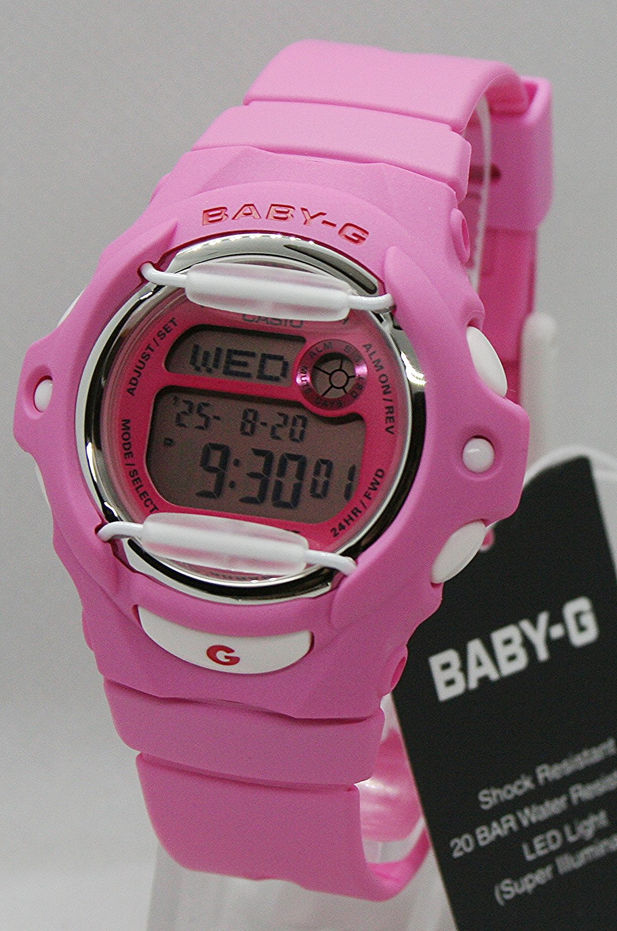 CASIO BABY-G Digitaluhr Casio Baby G Damenuhr BG-169CH-4ER, (1-tlg)