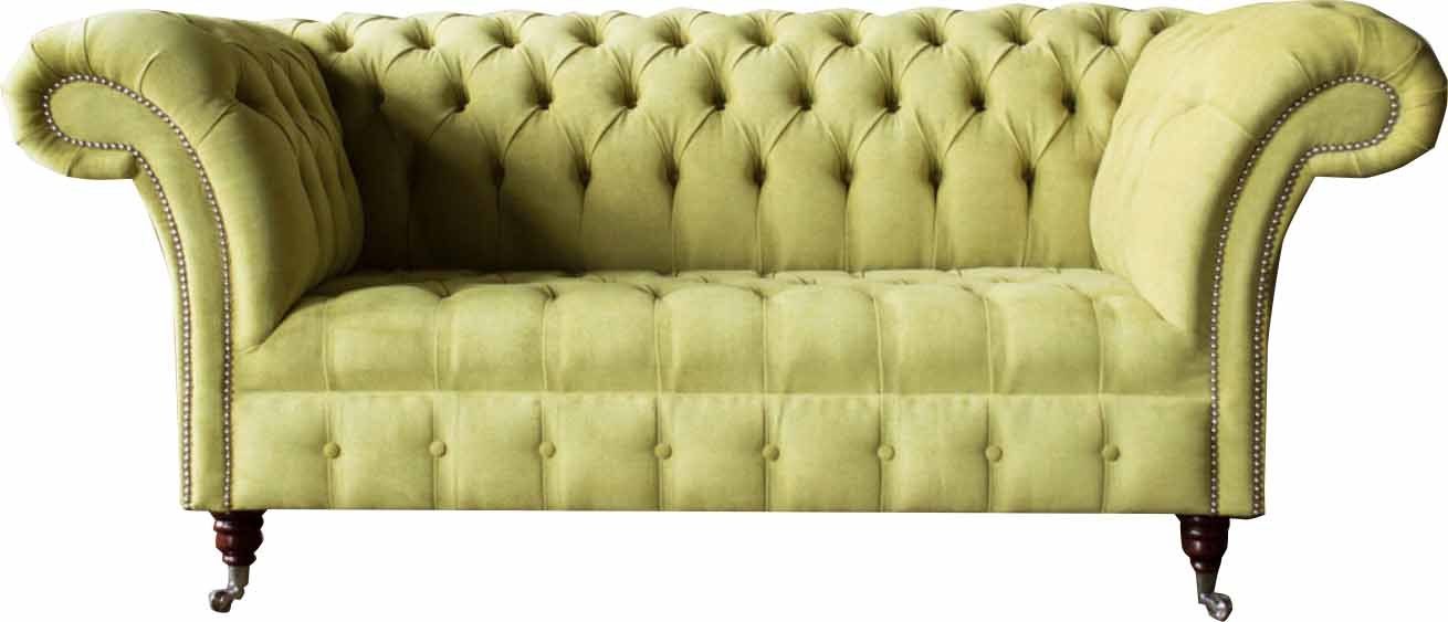 Zweisitzer Sofa JVmoebel Couch Chesterfield-Sofa, Klassisch Design Wohnzimmer Sofas