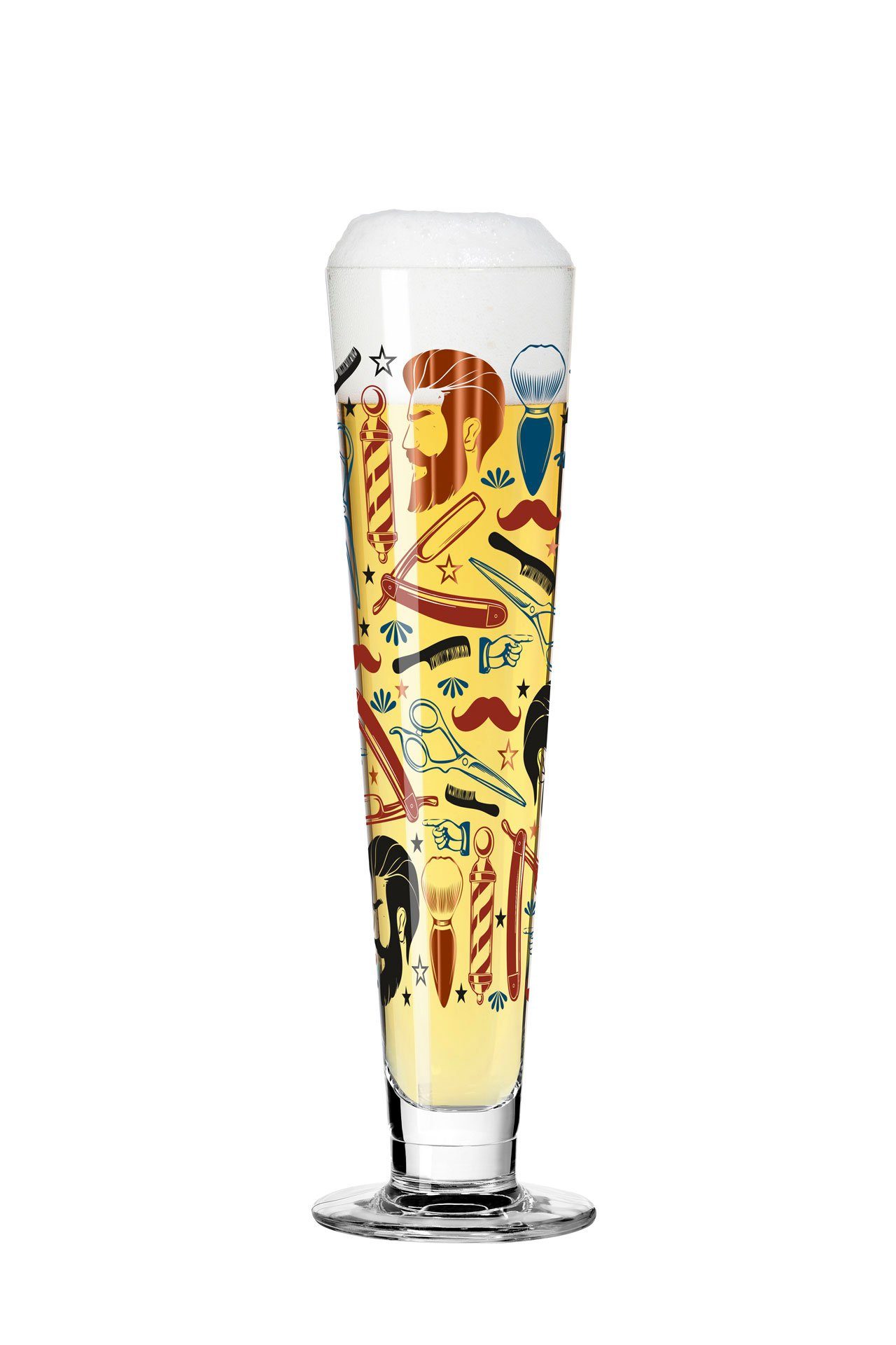 Dekomiro Bierglas Ritzenhoff Heldenfest Bier+Schnaps 11, Kristallglas