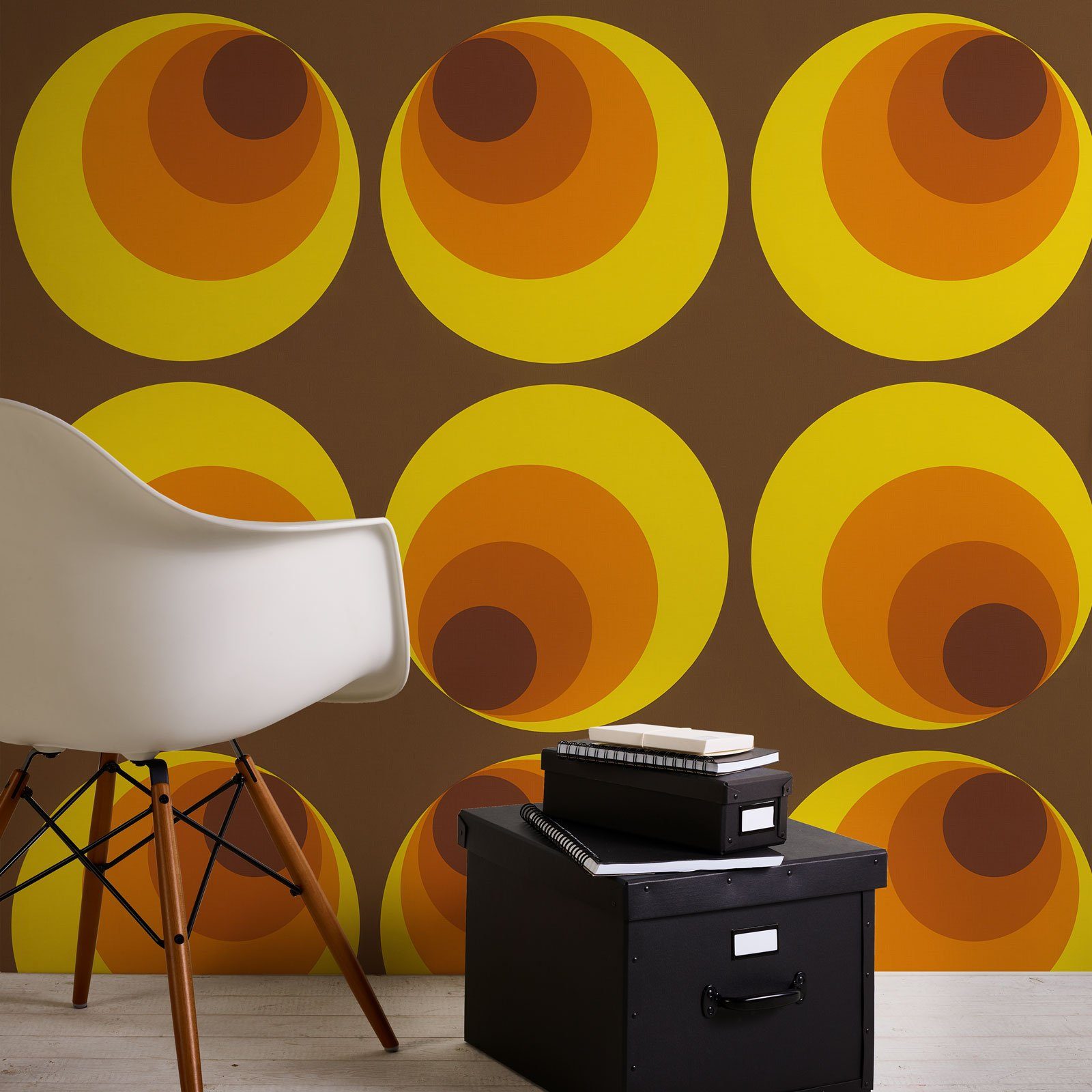 BRICOFLOR Vinyltapete Livingwalls Styleguide Jung, Holzstruktur, (1 St), Wallpaper
