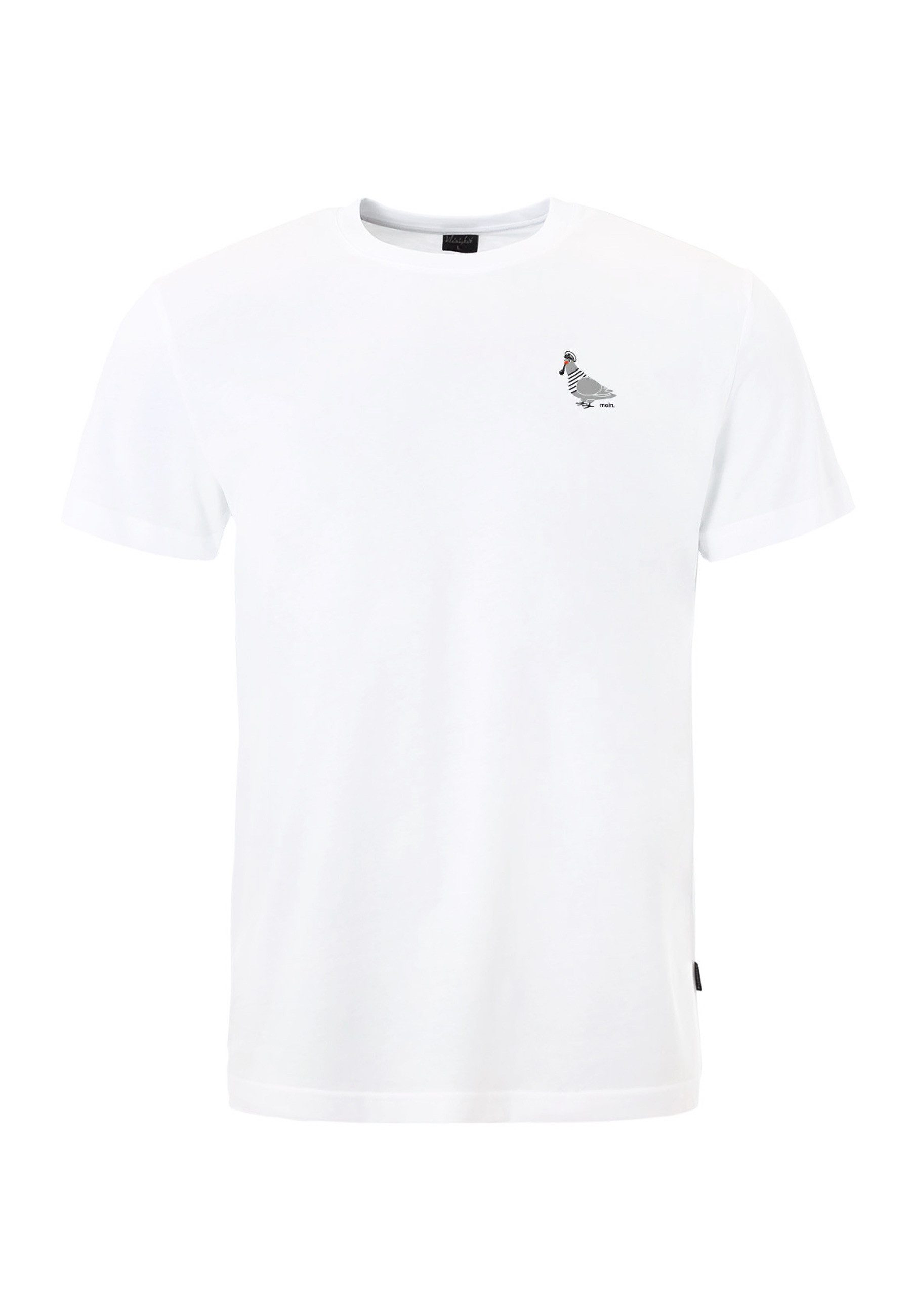 Kleinigkeit T-Shirt Kleinigkeit Bois Straightcut Shirt Moin Taube (1-tlg)