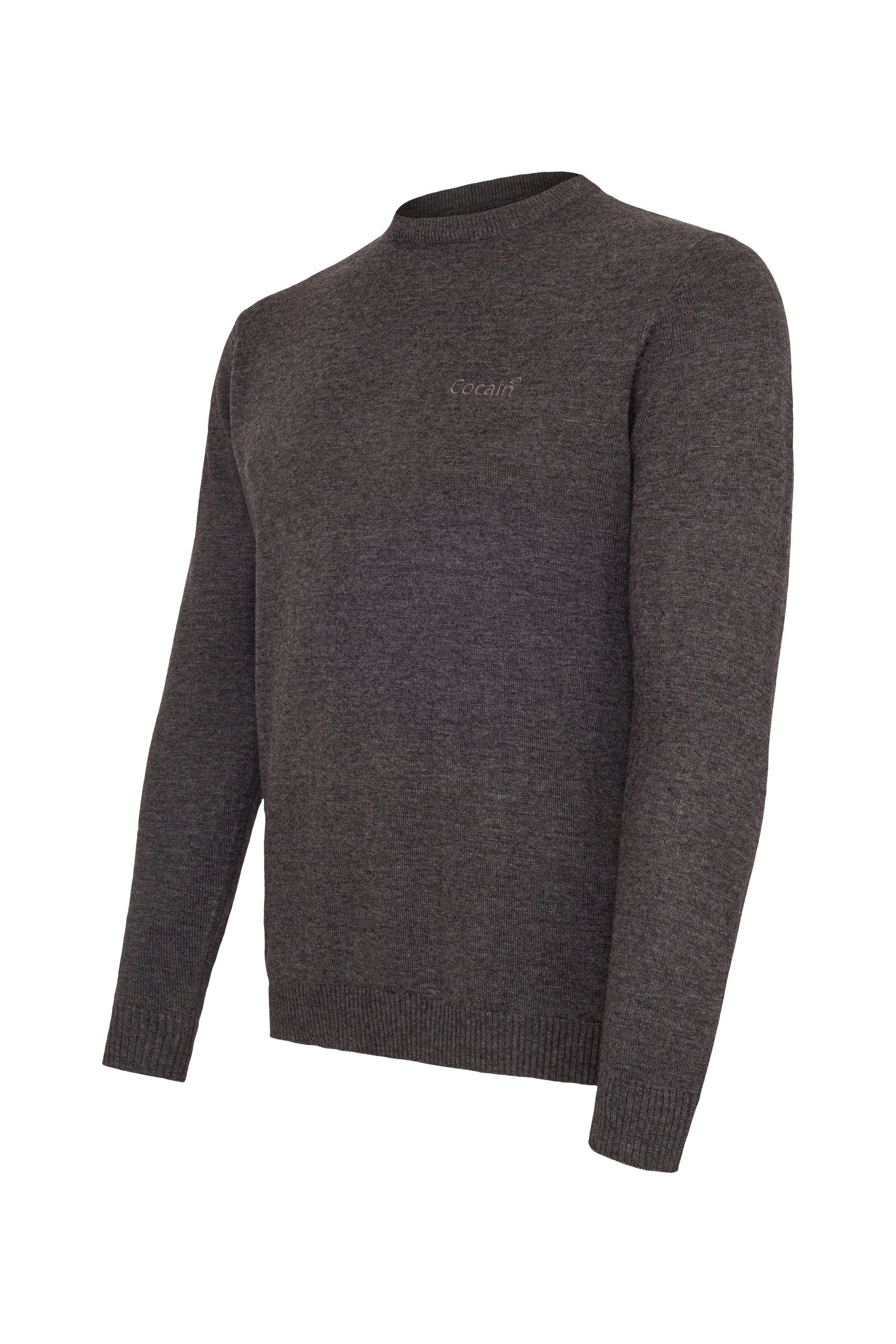 Cocain underwear Rundhalspullover Herren Feinstrick Pullover günstig online kaufen