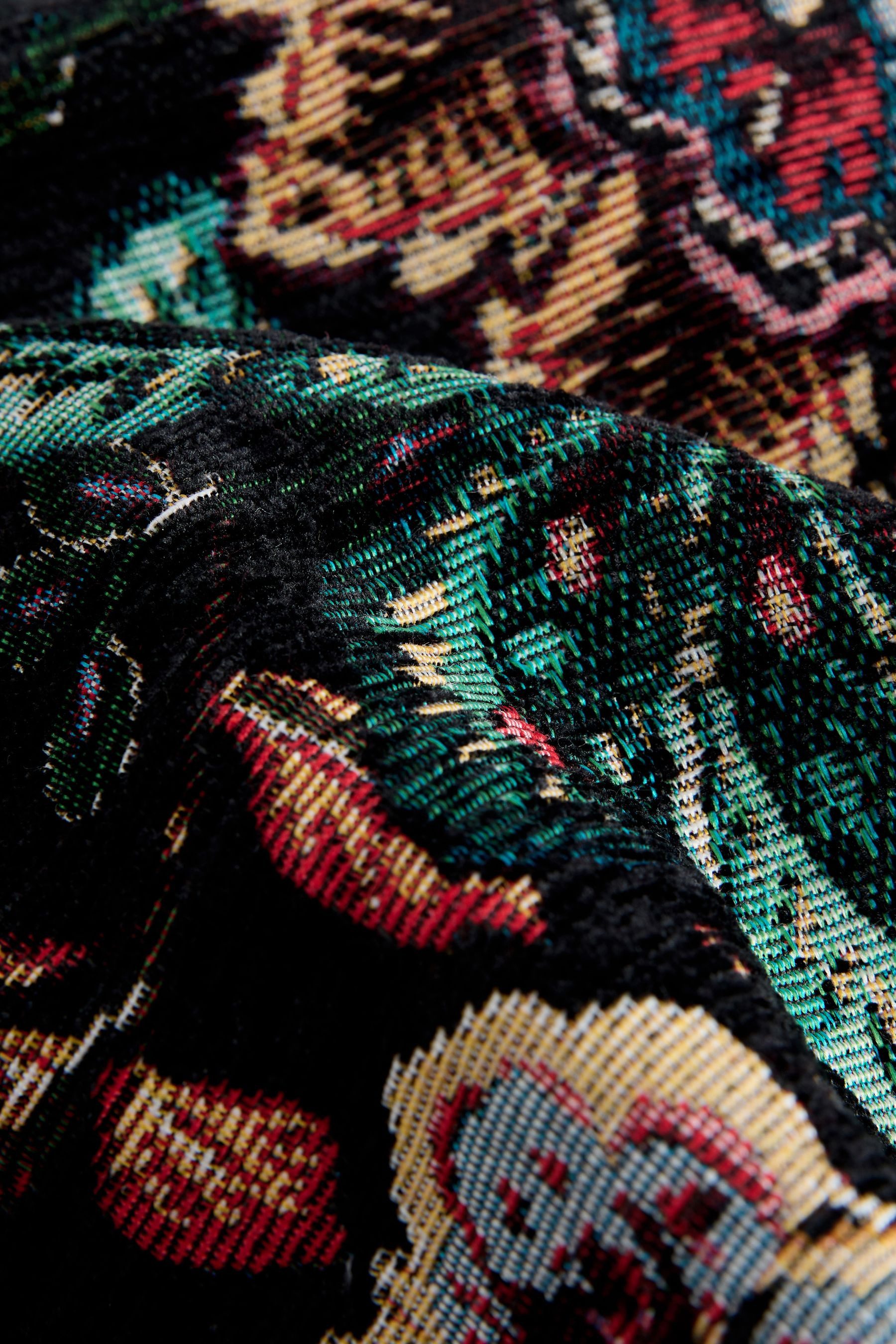 Next Minirock Minirock mit Gobelin-Jacquard-Muster (1-tlg) günstig online kaufen