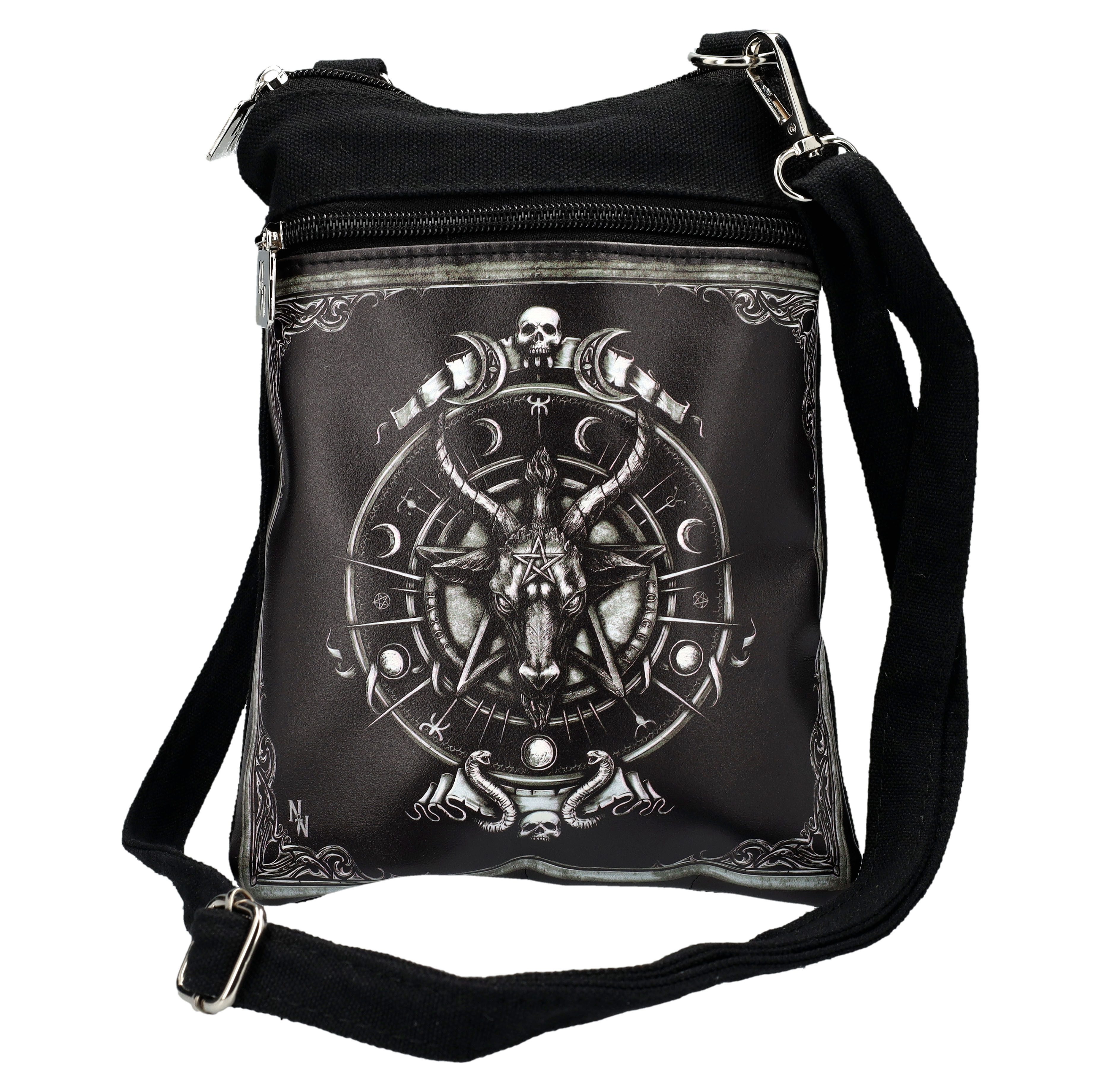Figuren Shop GmbH Schultertasche Schultertasche - Baphomet - Nemesis Now - Gothic Umhängetasche