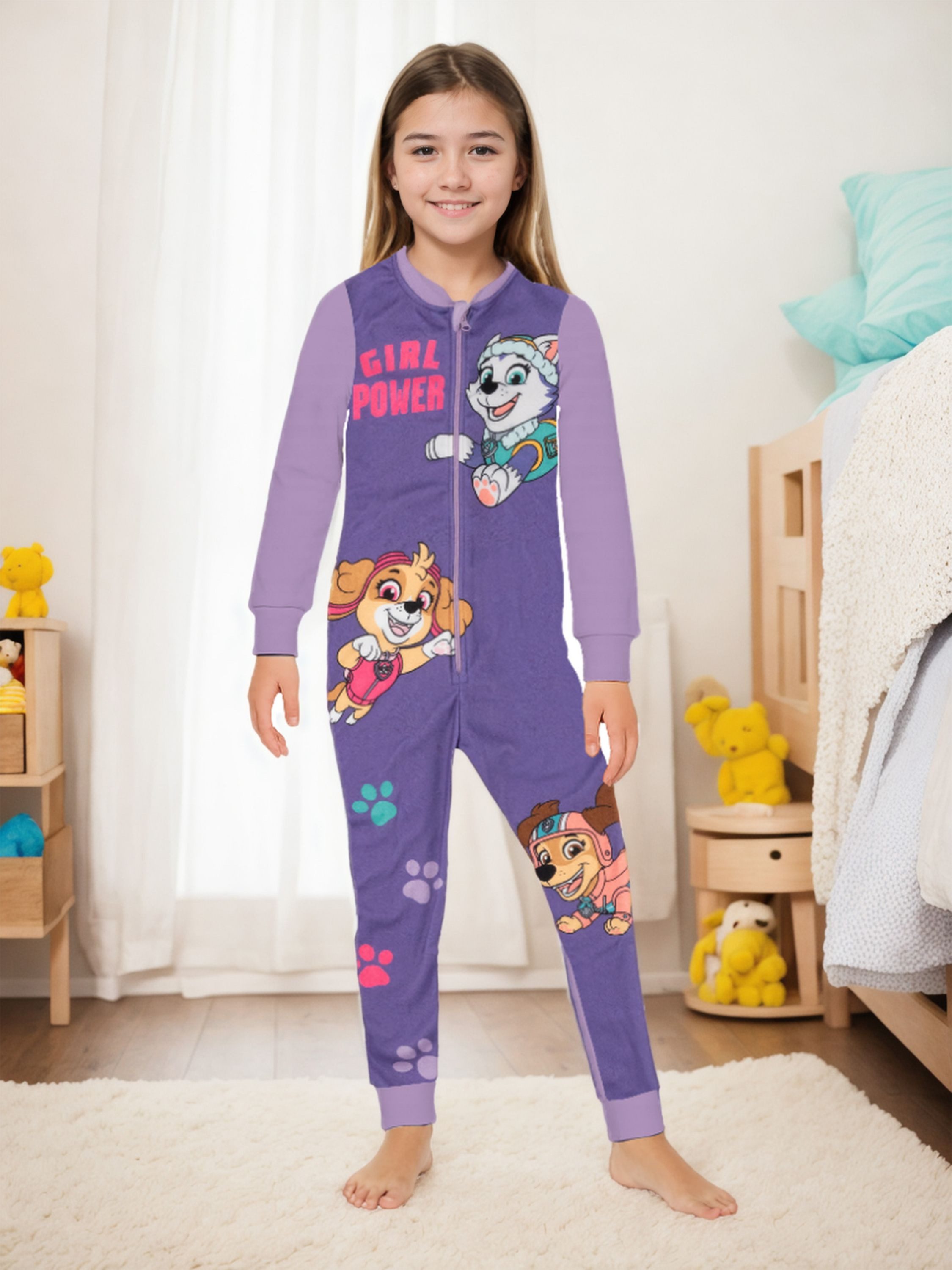 United Labels® Jumpsuit Paw Patrol Jumpsuit Overall Pyjama Schlafanzug langarm