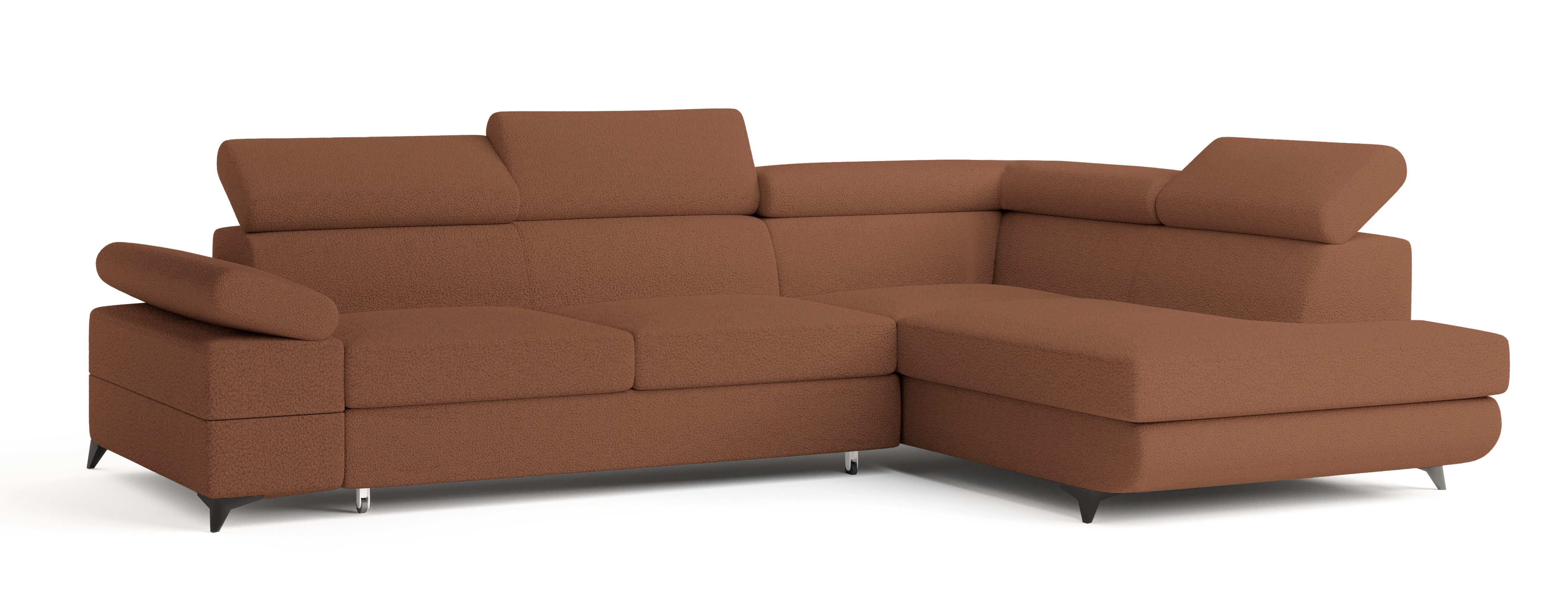 Masseno Ecksofa FAVIEN mit Schlaffunktion L-Form, günstig online kaufen