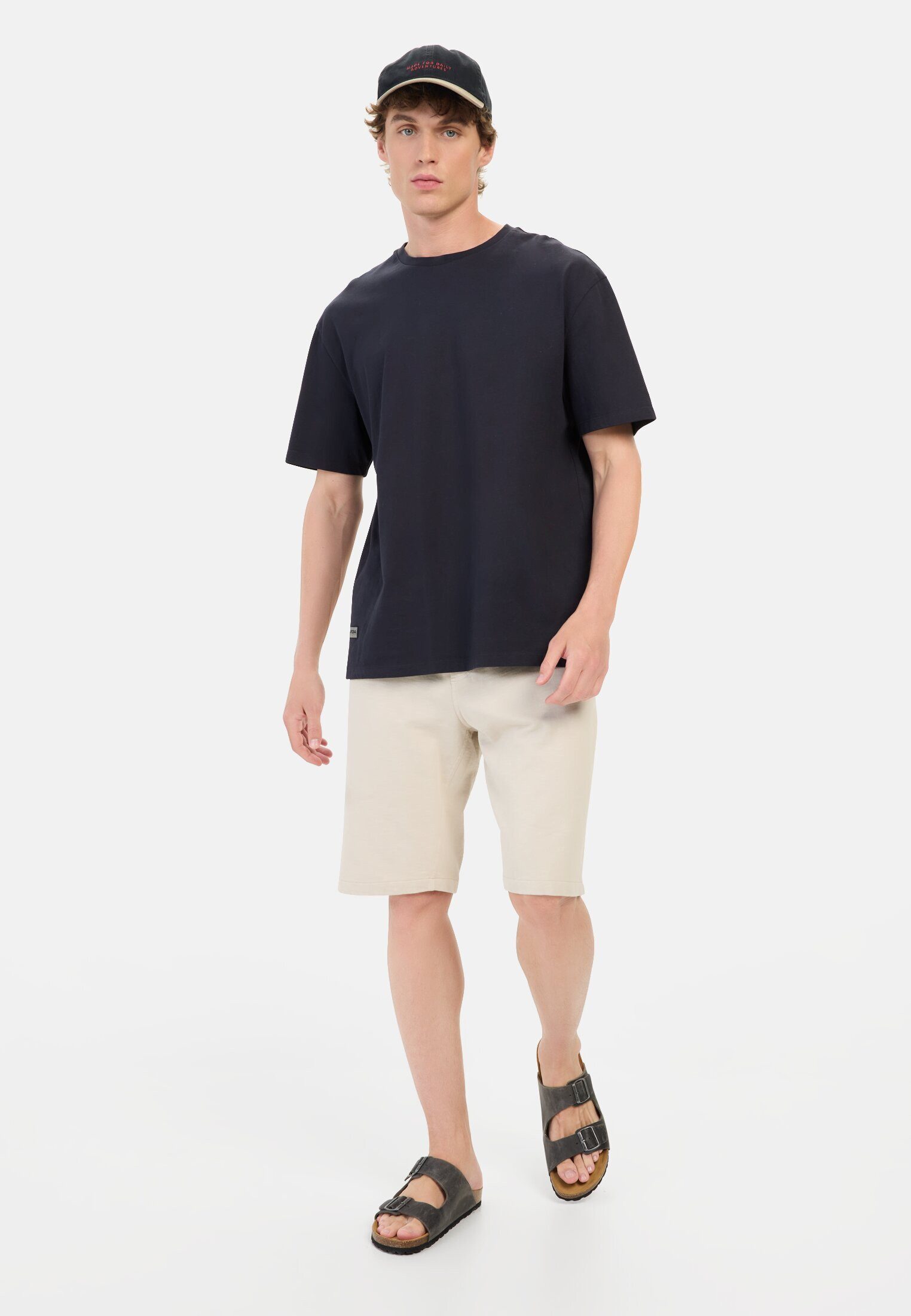camel active Chinoshorts mit elastischem Bund
