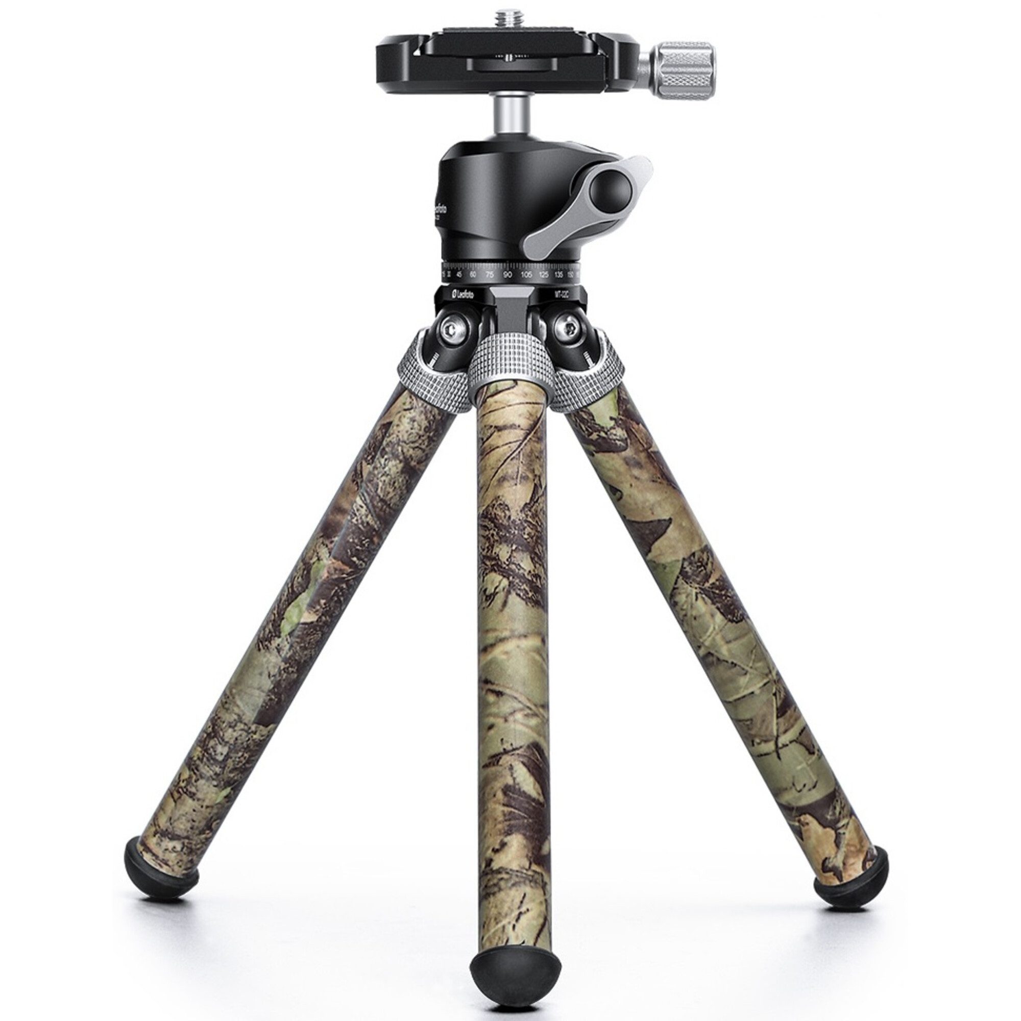 Leofoto Tischstativ MT-02C+LH-22 Camouflage Kamerastativ