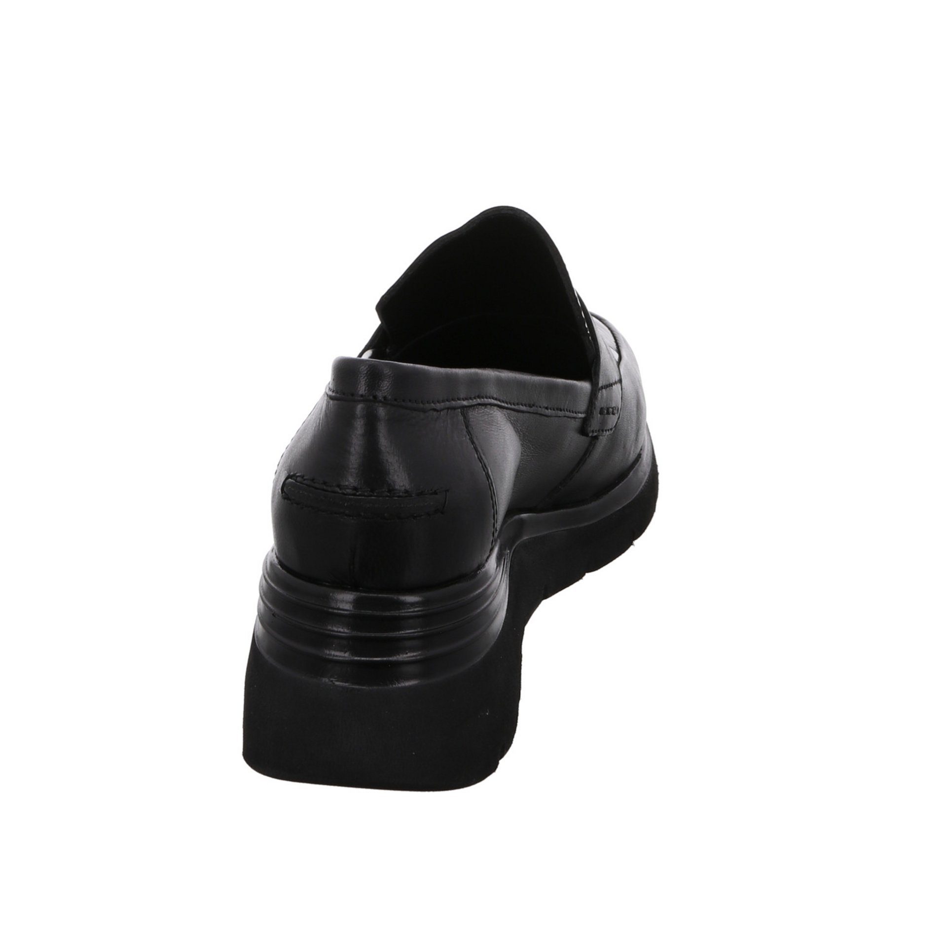 Bari Slipper schwarz Lederkombination Damen Schuhe Slipper Ara 046959 Slipper