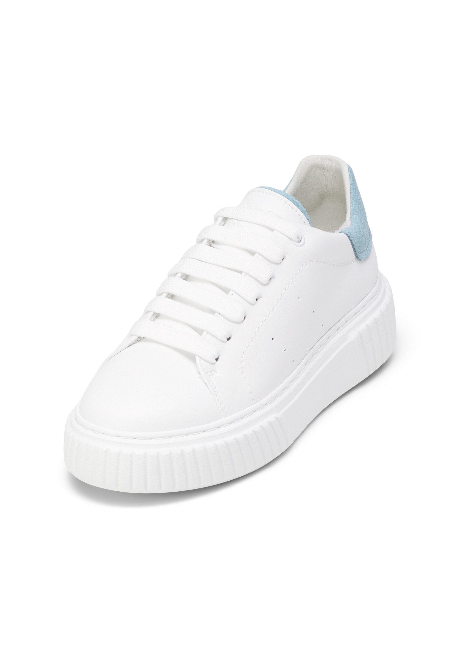 aus Rindleder Sneaker