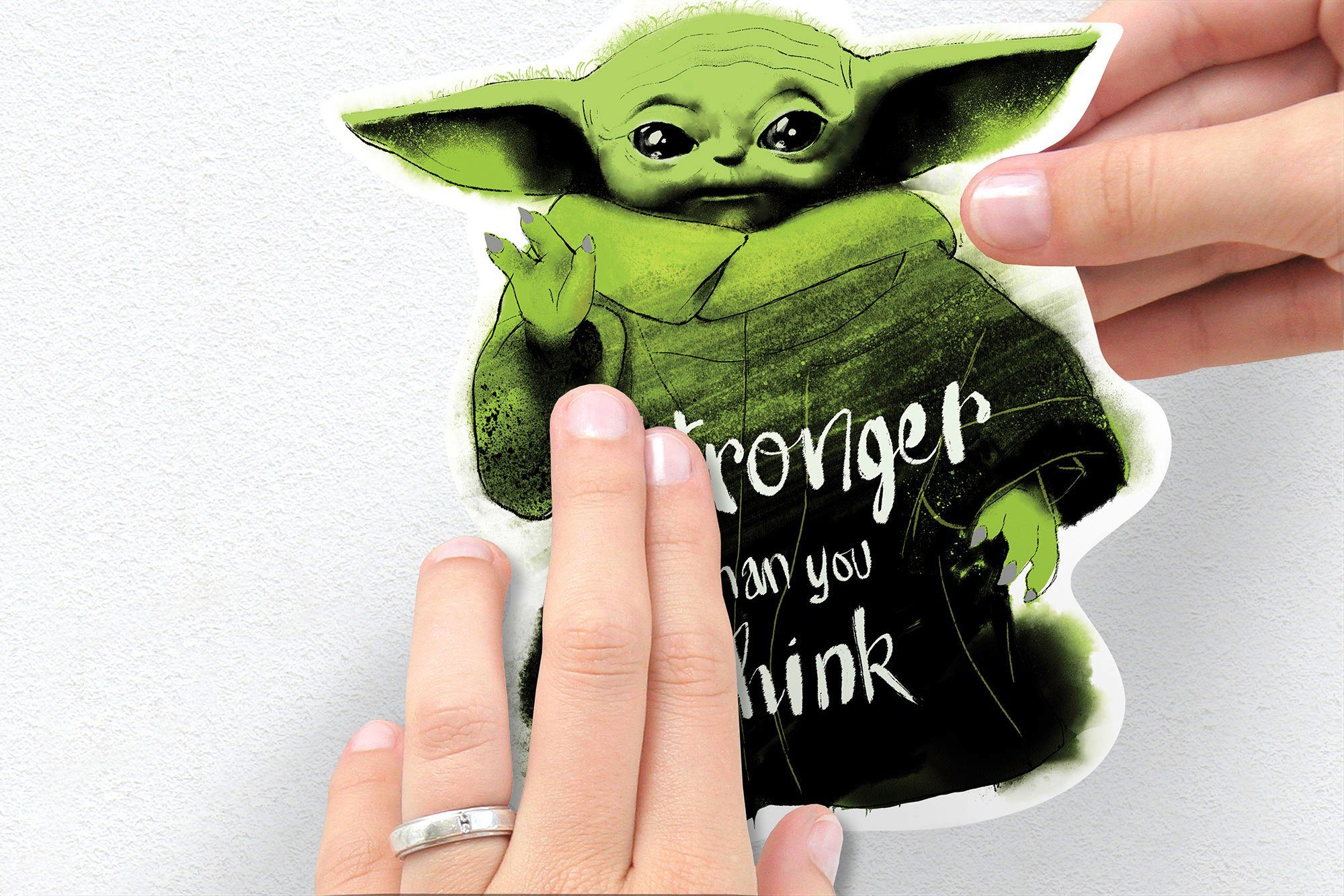 Komar Wandtattoo Mandalorian Legend - Größe 50 x 70 cm (6 St), selbstklebend, Wandsticker, Kinderzimmer