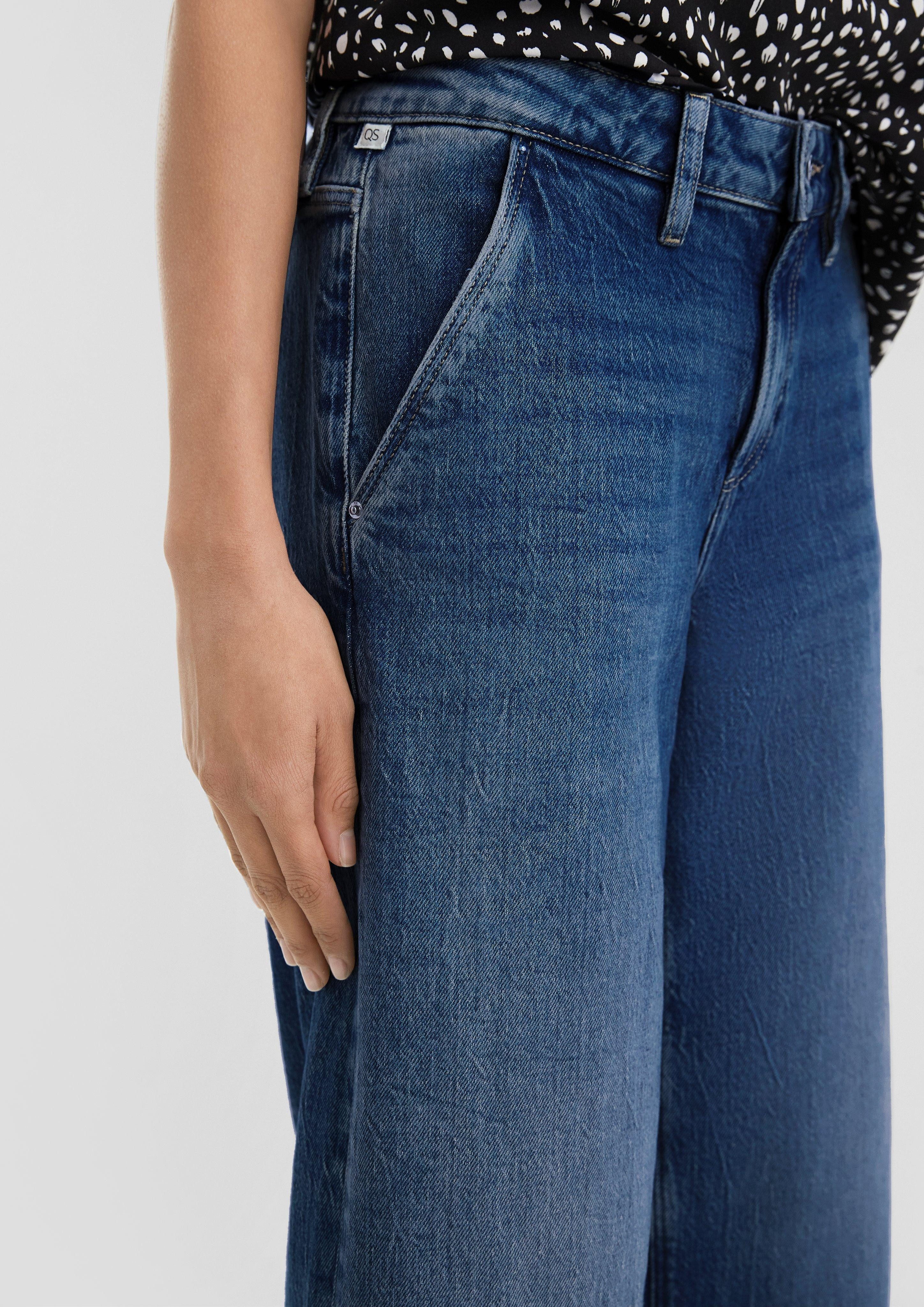 QS 7/8-Hose Jeans-Culotte Catie / Slim günstig online kaufen