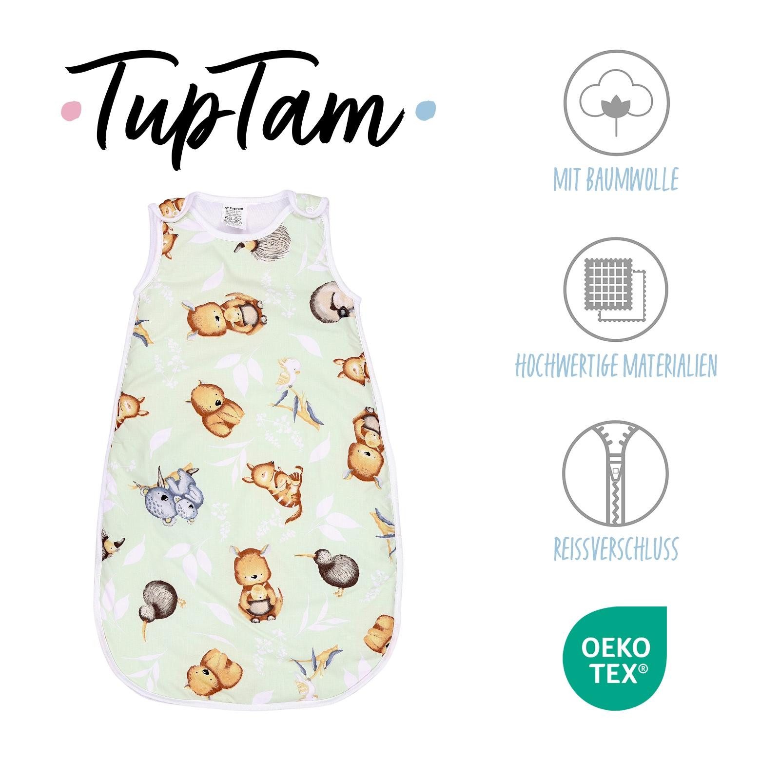 TupTam Babyschlafsack 2.5 TOG Seitlicher Reißverschluss Ärmellos günstig online kaufen