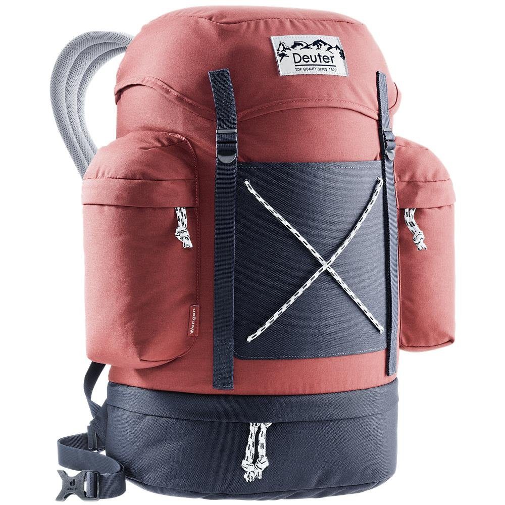 deuter Rucksack Wengen, 25 Liter, Laptopfach bis 15 Zoll, aus recyceltem PET, 80er-Design