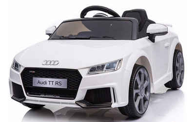 TOYAS Elektro-Kinderauto Elektro-Kinderauto Audi TT RS Kinderauto 2x6V4AH MP3 Power Display