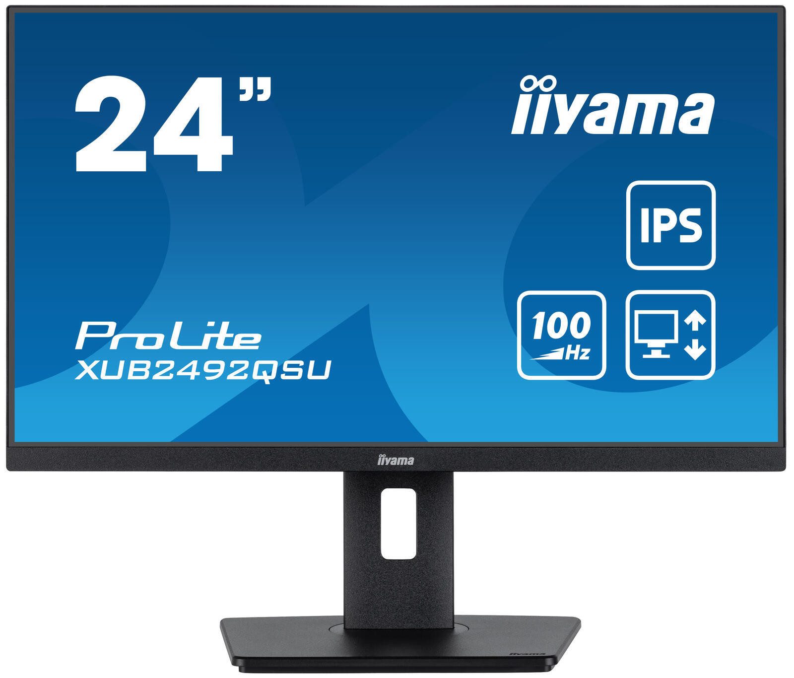 Iiyama iiyama ProLite XUB2492QSU-B1 TFT-Monitor (1920 x 1080, 0,5 ms Reaktionszeit, 100 Hz, IPS Panel)