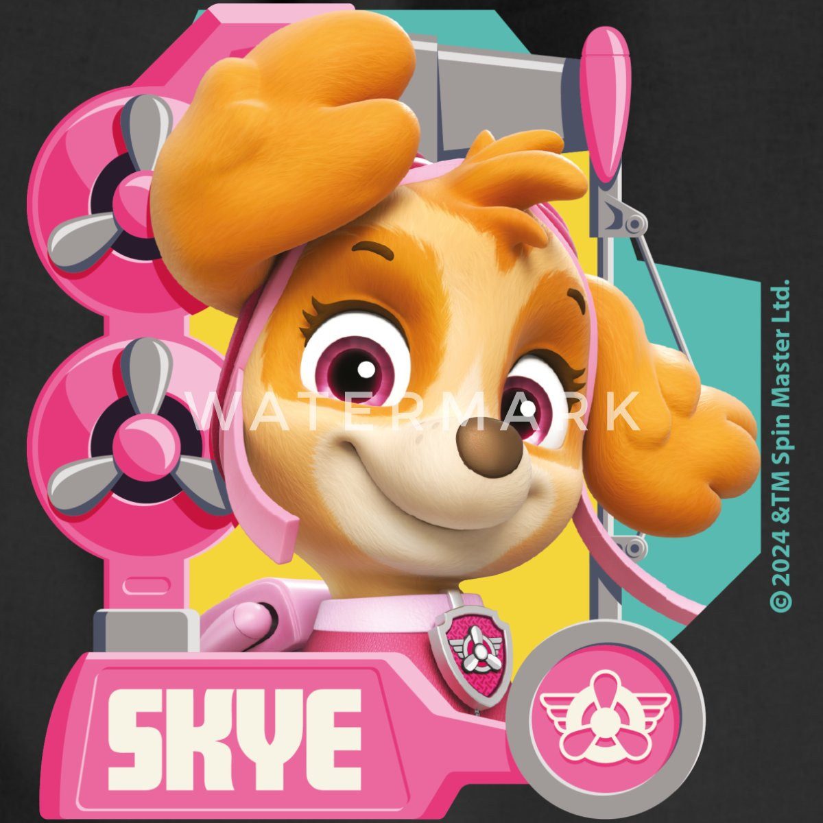 Spreadshirt Turnbeutel Paw Patrol Skye Charakterdesign Turnbeutel (1-tlg)