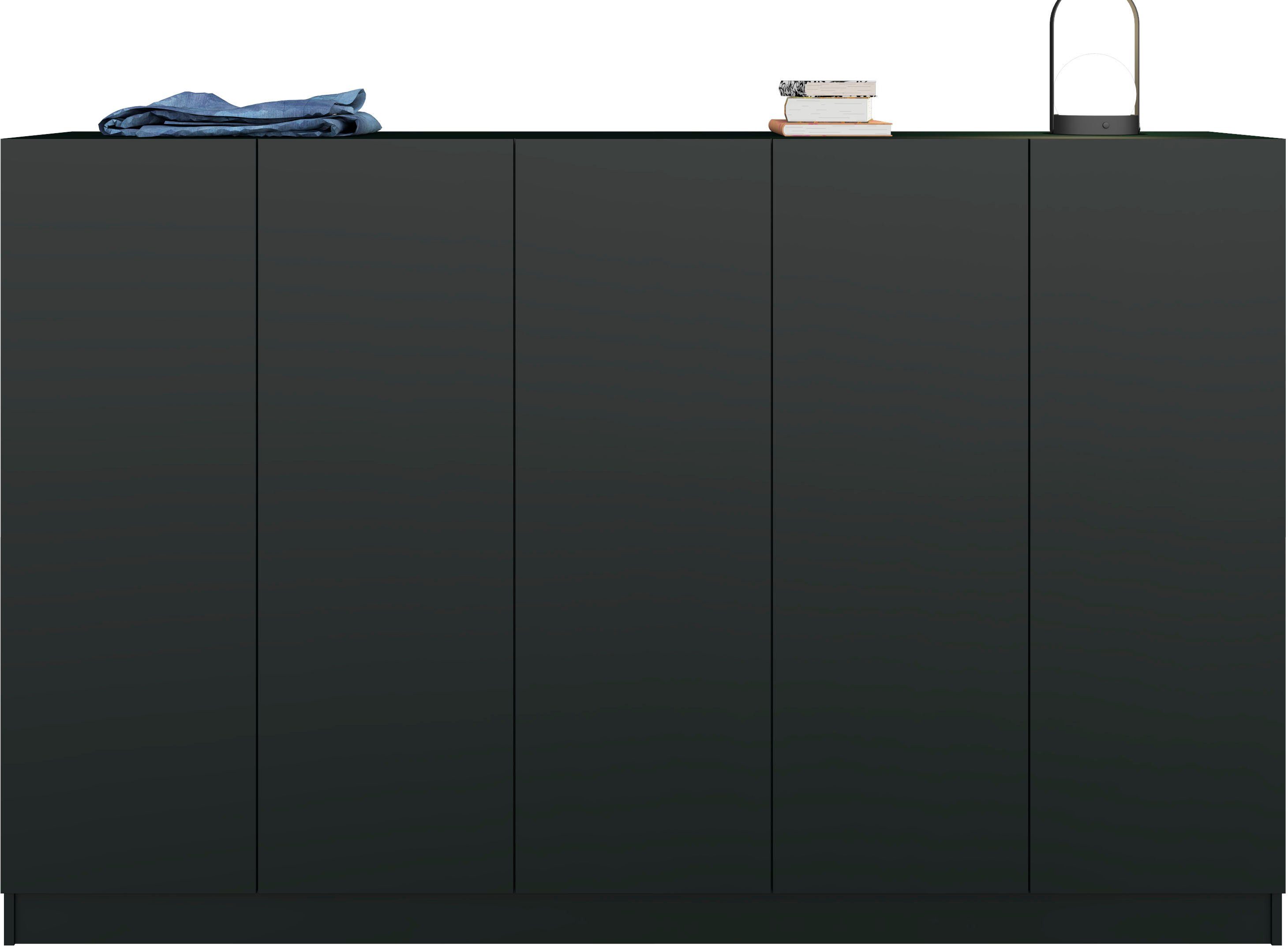 borchardt Möbel Schuhschrank Vaasa, Schuhregal 5-türig mit 18 verstellbaren Fächern