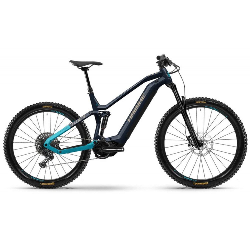 Haibike E-Bike ALLMTN 2 E-Bike Fully in Blau/Cyan