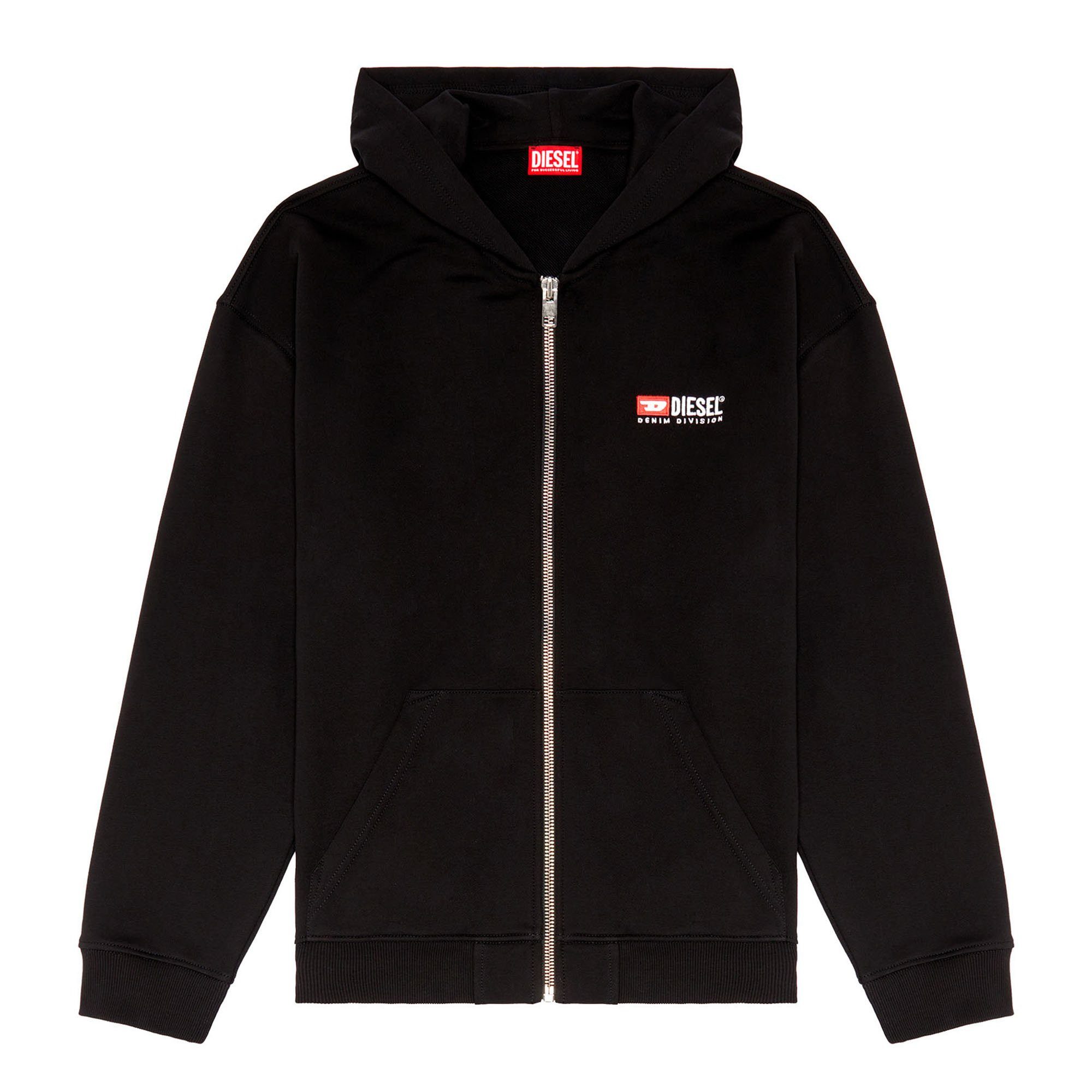 Diesel Sweatshirt Herren Sweatjacke Baumwolle günstig online kaufen
