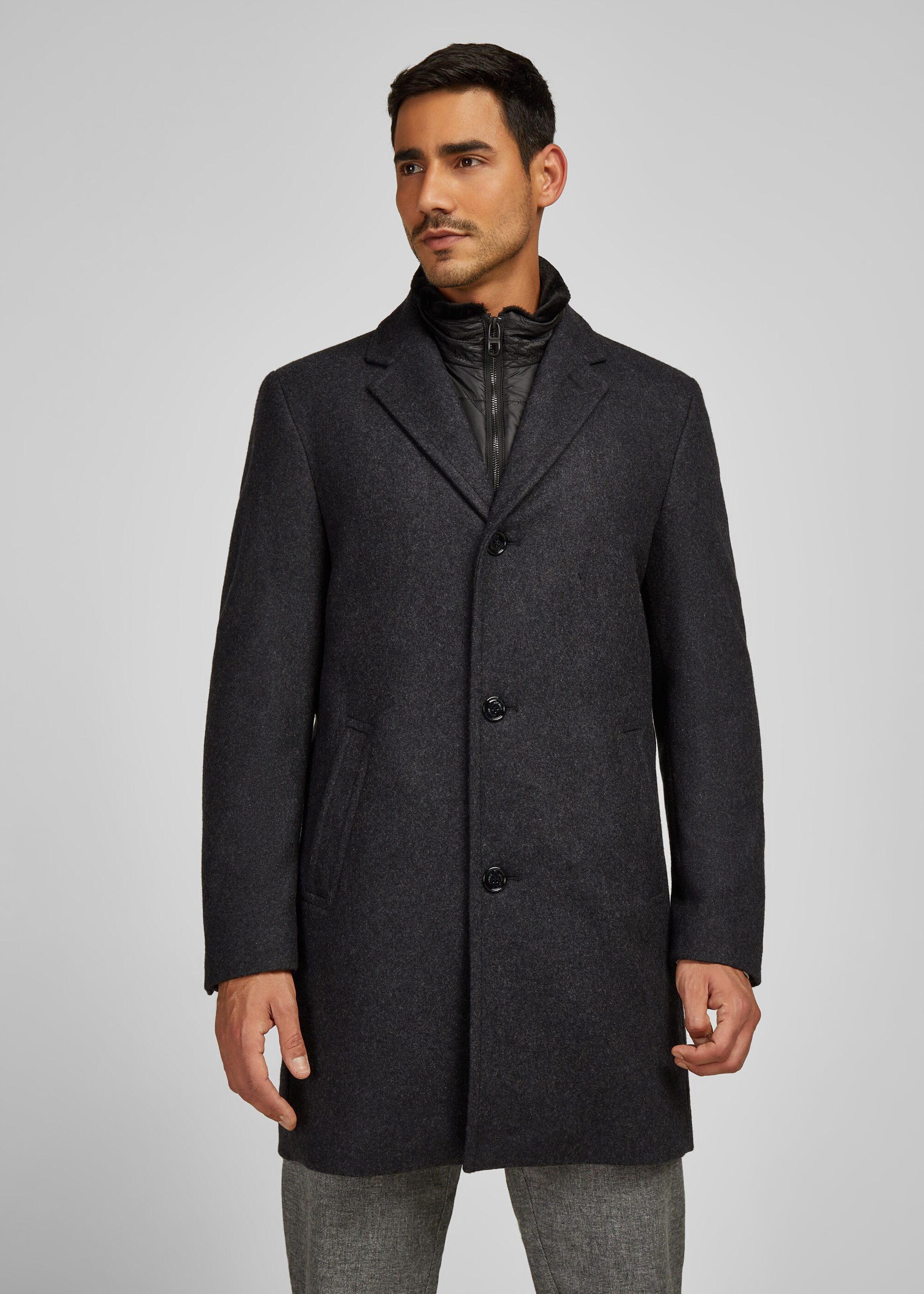 HECHTER PARIS Kurzmantel schlanke Silhouette