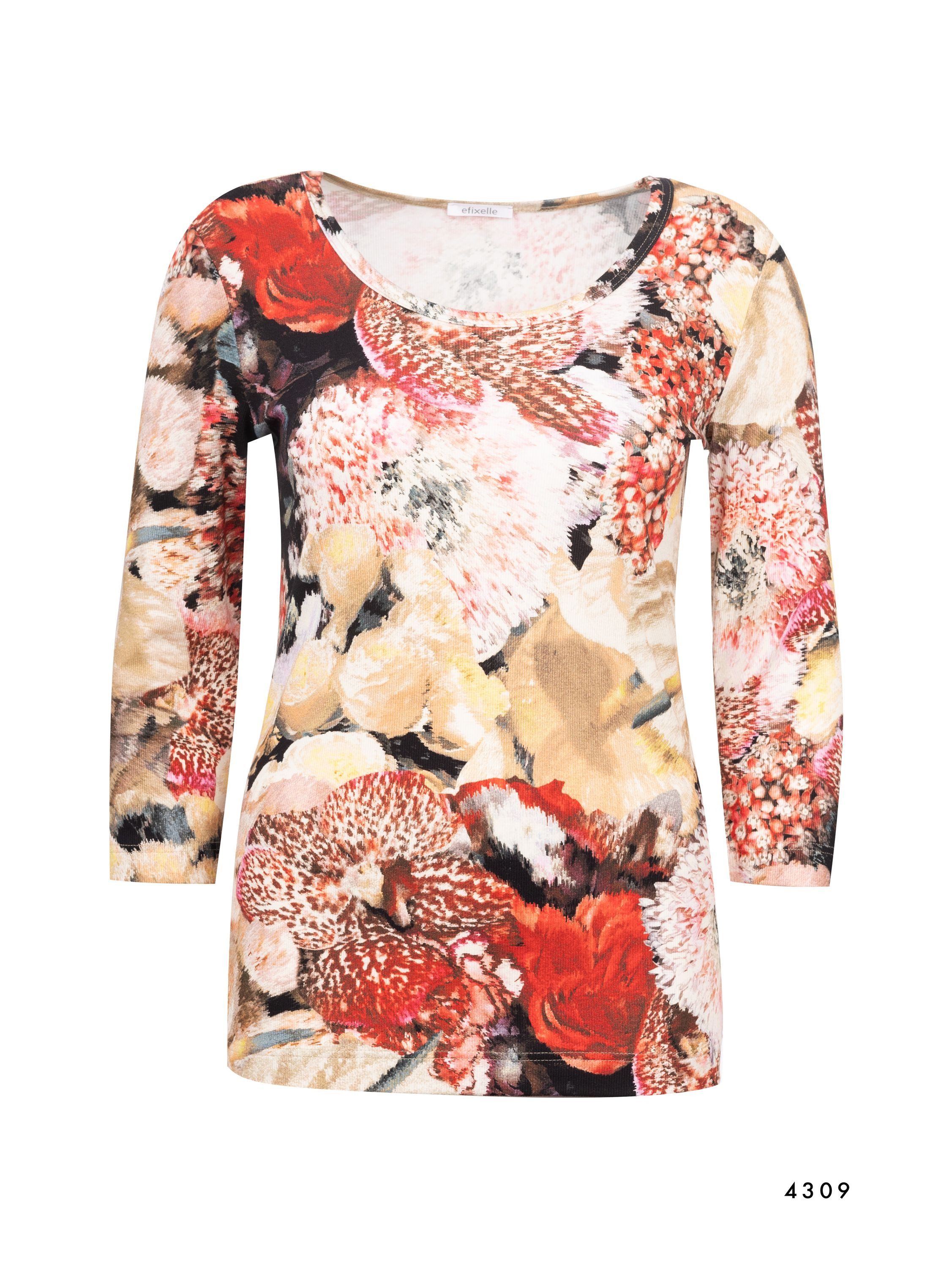efixelle 3/4-Arm-Shirt efixelle / Da.Shirt, Polo / T-Shirt